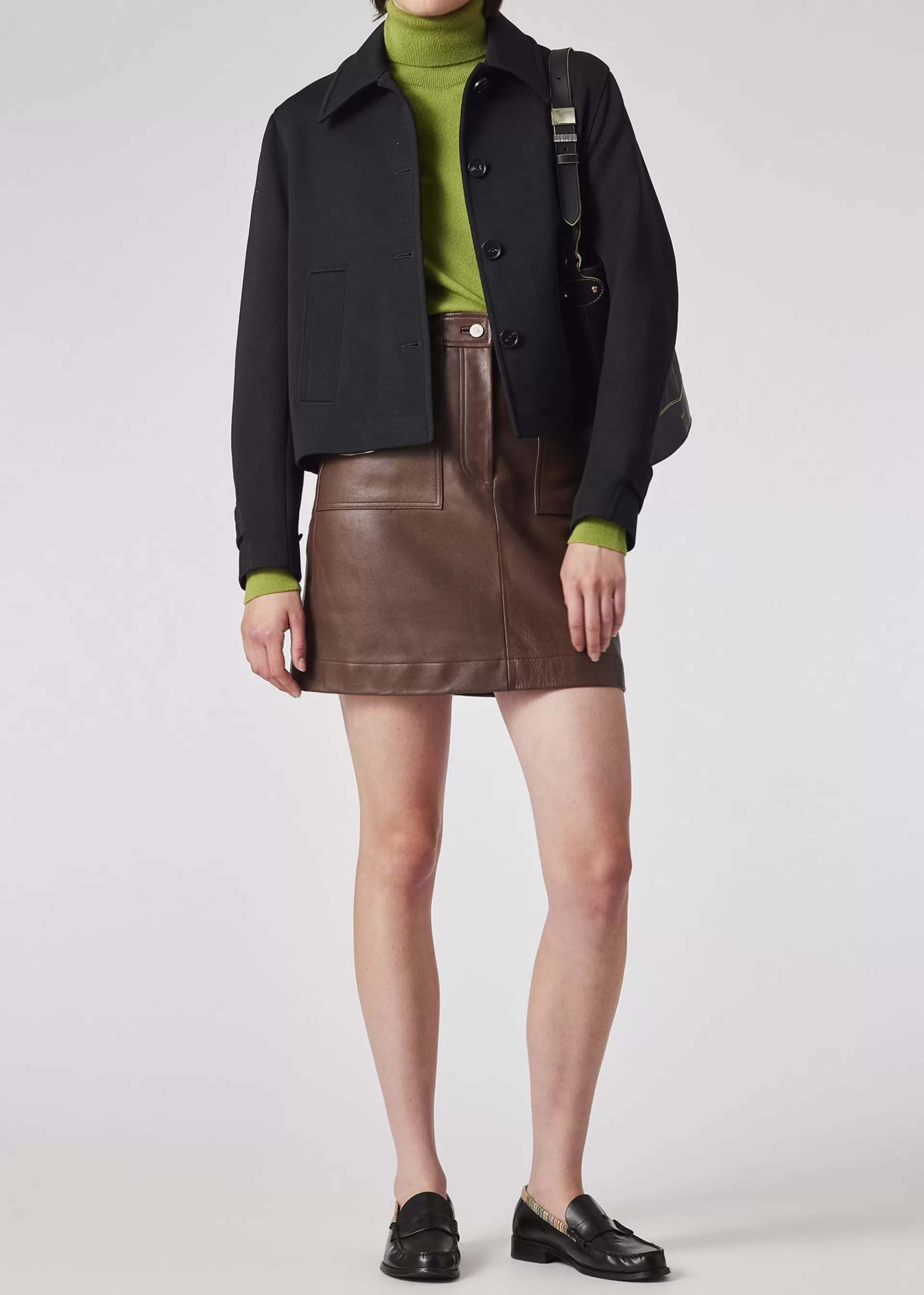 Women's Leather Skirt>Paul Smith Store