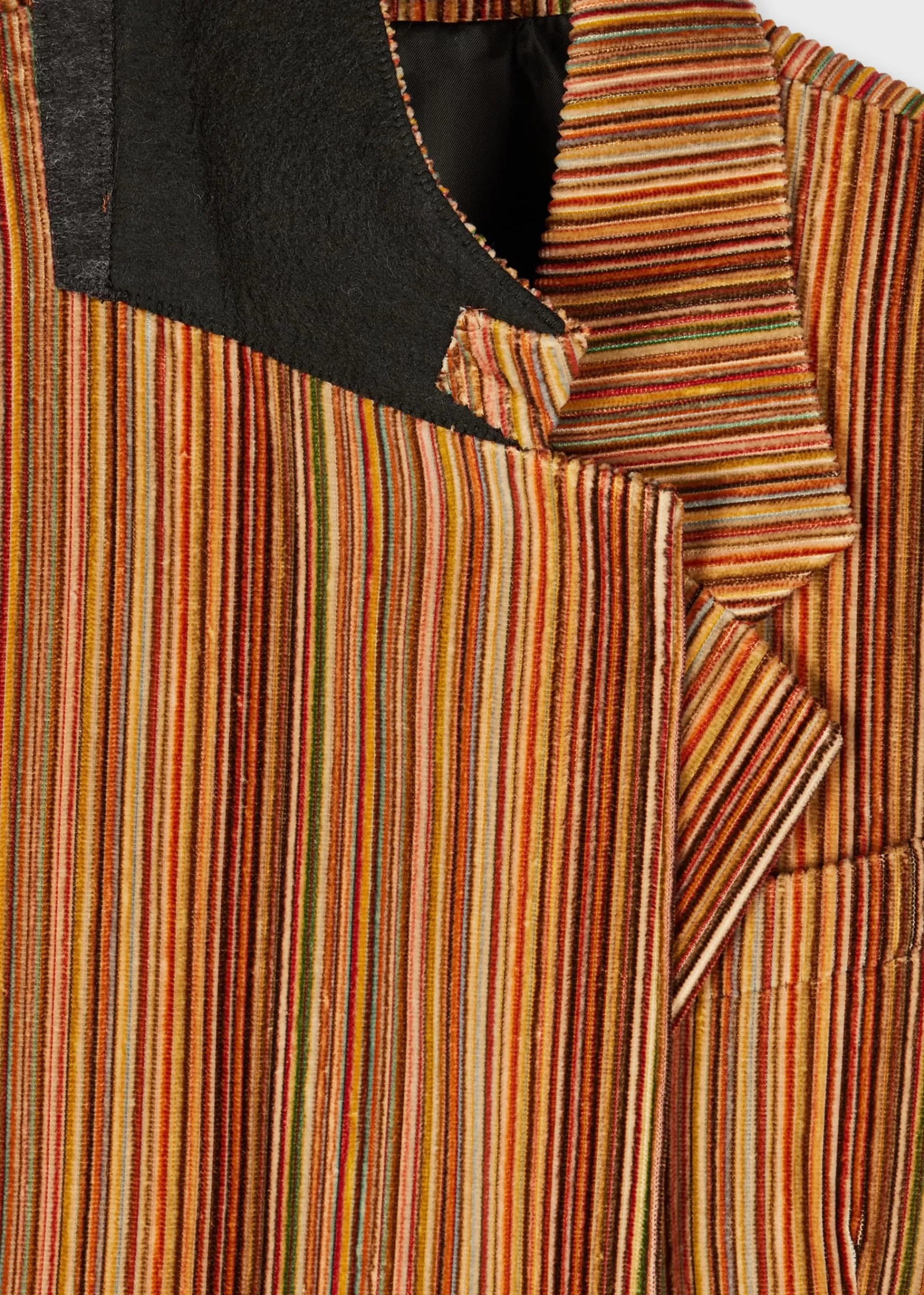 Women's Cord 'Signature Stripe' Double Breasted Blazer>Paul Smith Clearance
