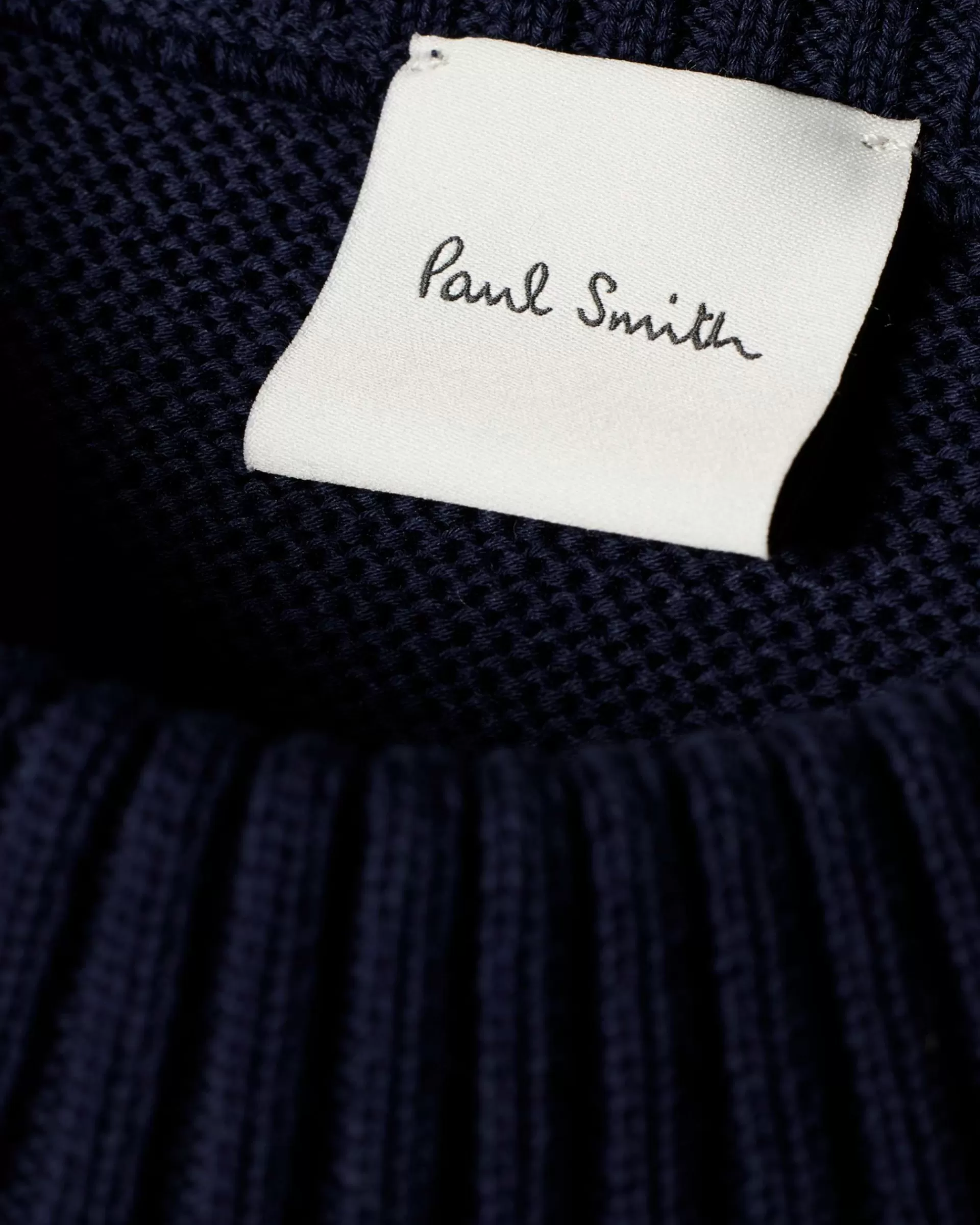 Women's Dark Blue Organic Cotton Multi Stripe Crew Neck Sweater>Paul Smith Cheap