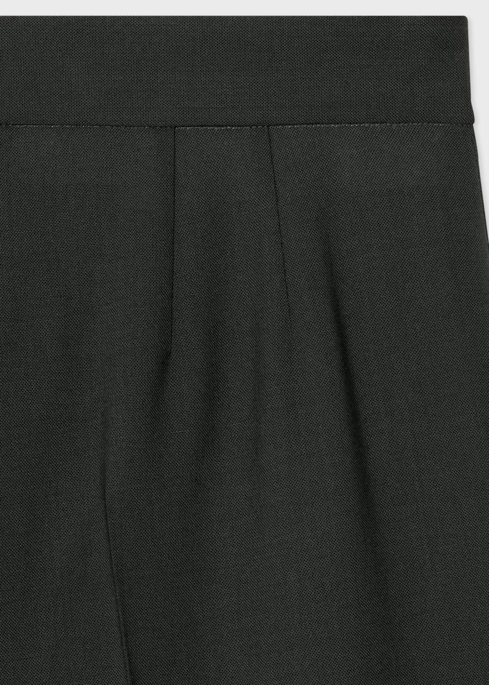 Women's Dark Wool-Hopsack Wide Leg Trousers>Paul Smith New