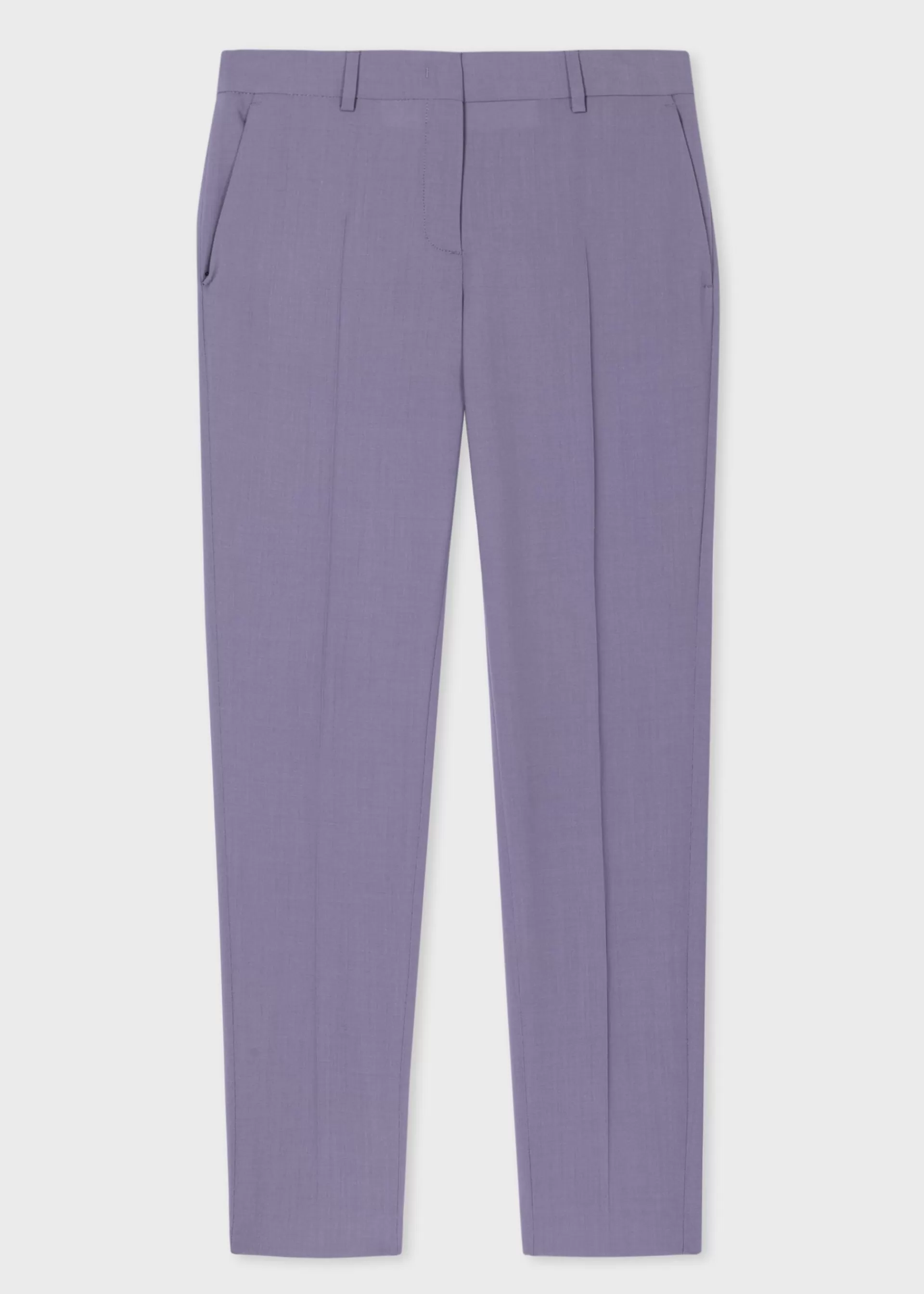 Women's Dark Wool Hopsack Trousers>Paul Smith Shop