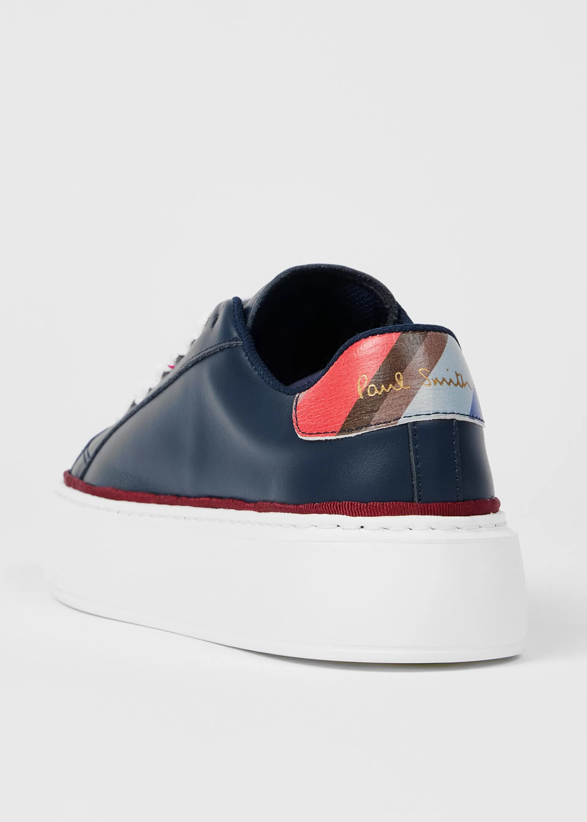 Women's Dark Navy 'Guppy' Platform Sneakers>Paul Smith Cheap