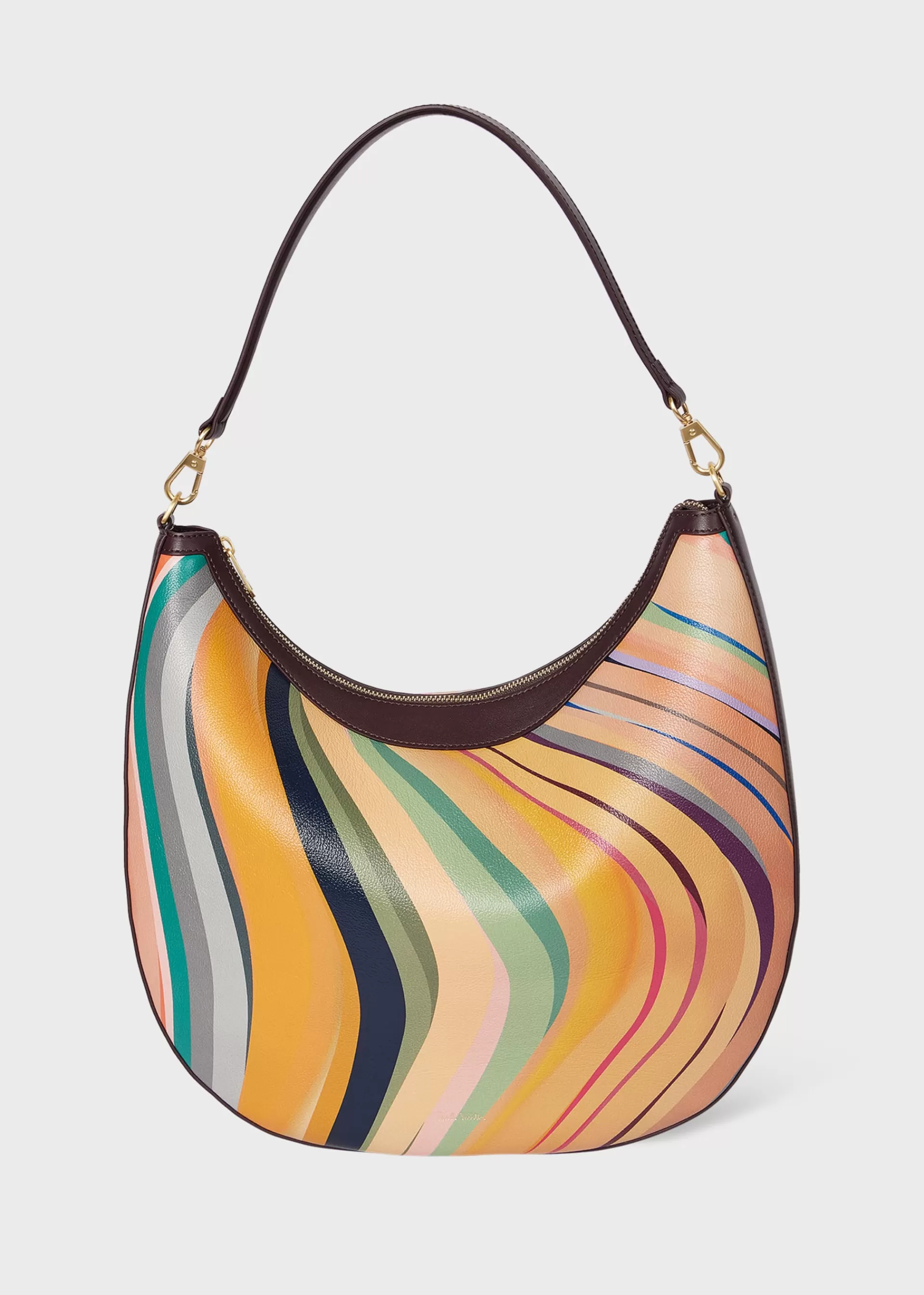 Women's 'Dusky ' Leather Medium Round Hobo Bag>Paul Smith Shop