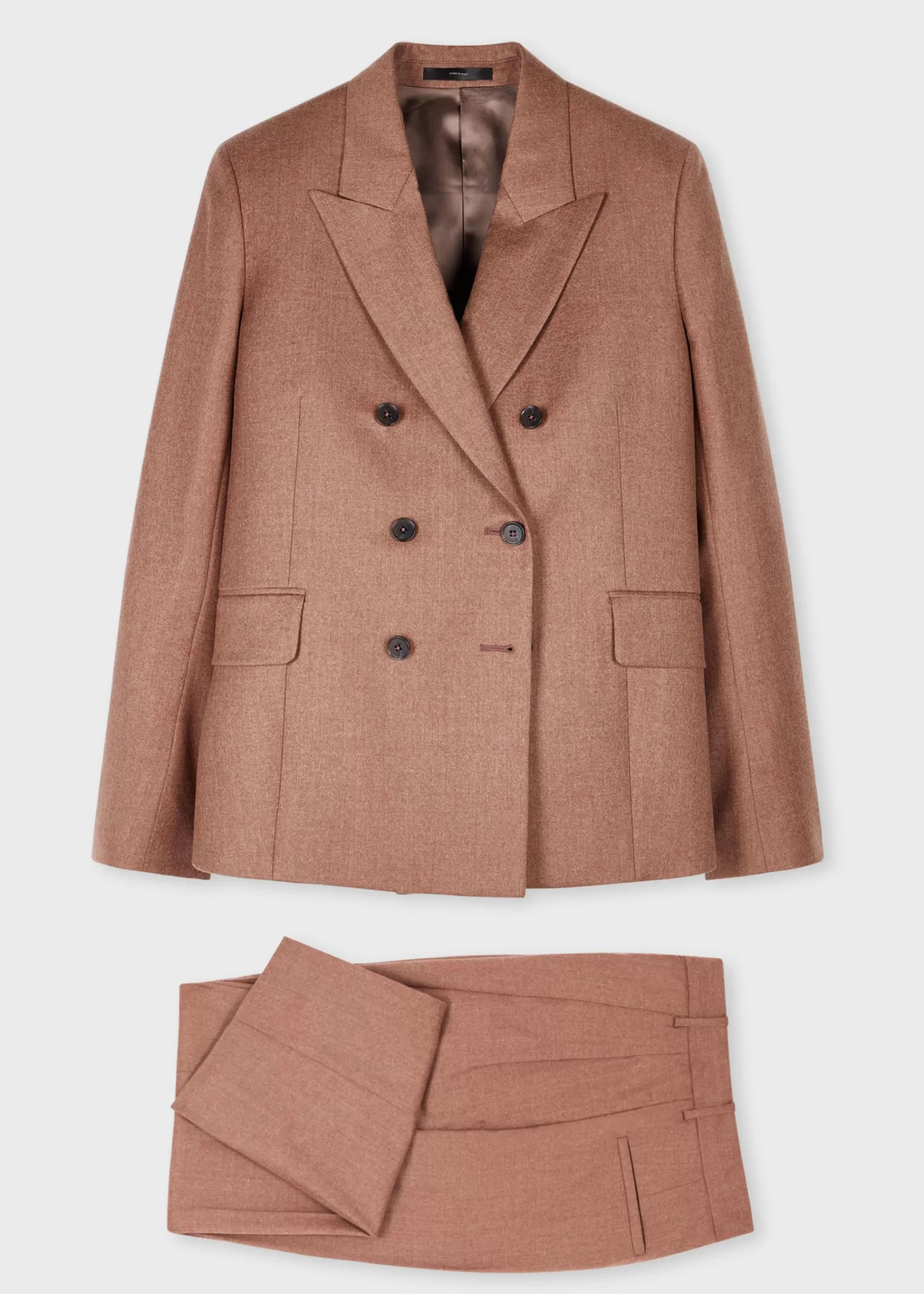 Women's Dusty Rose Wool-Cashmere Suit>Paul Smith Best Sale