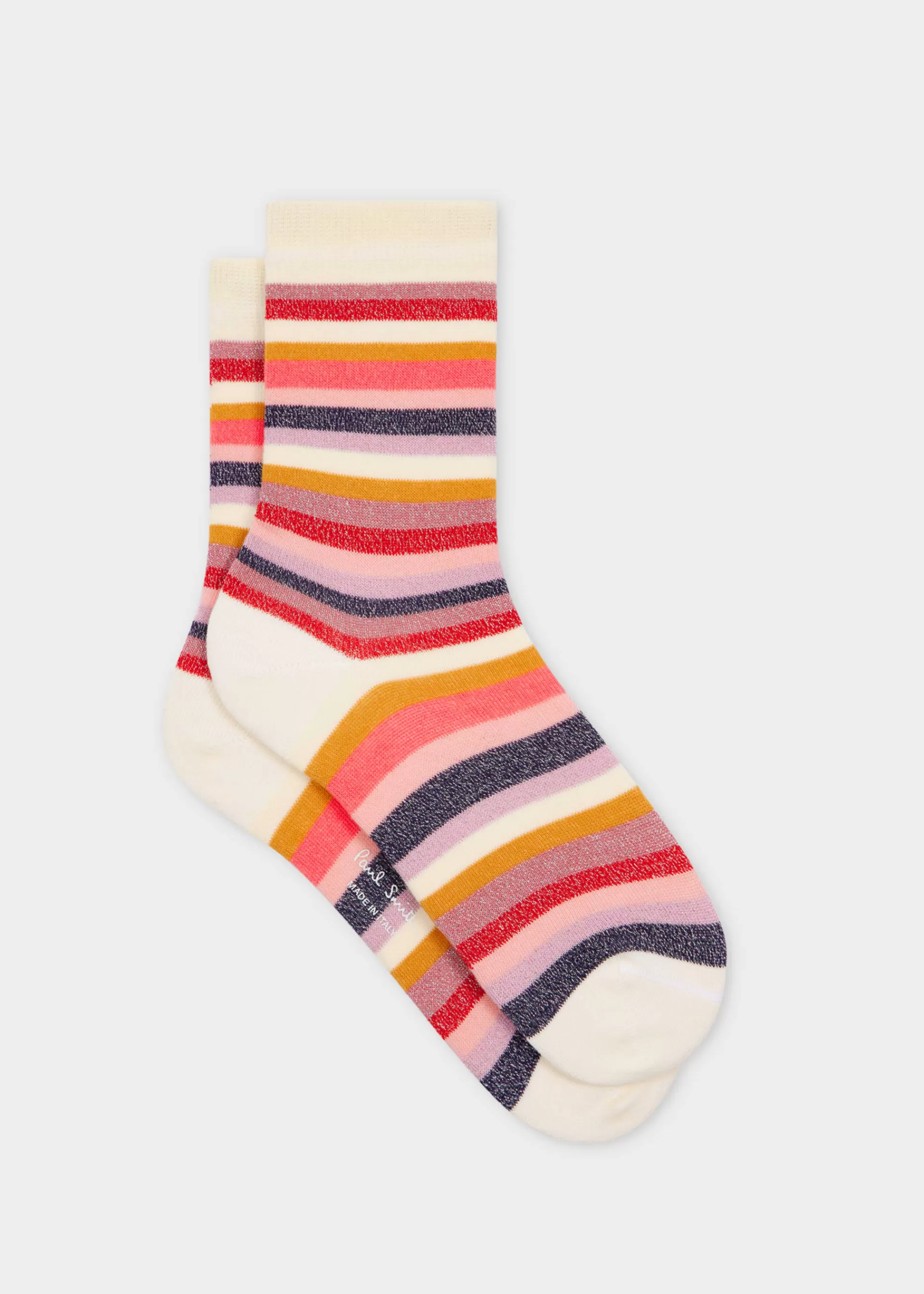 Women's Glitter Stripe Socks>Paul Smith Online