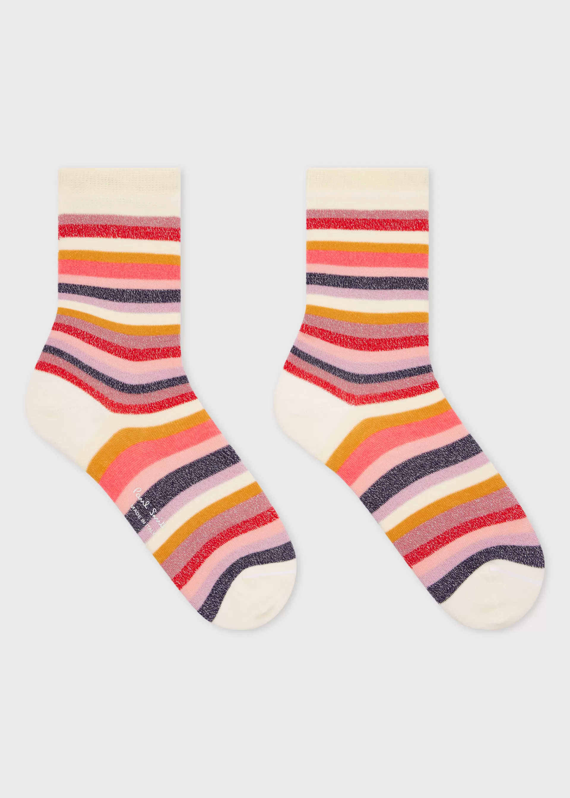 Women's Glitter Stripe Socks>Paul Smith Online