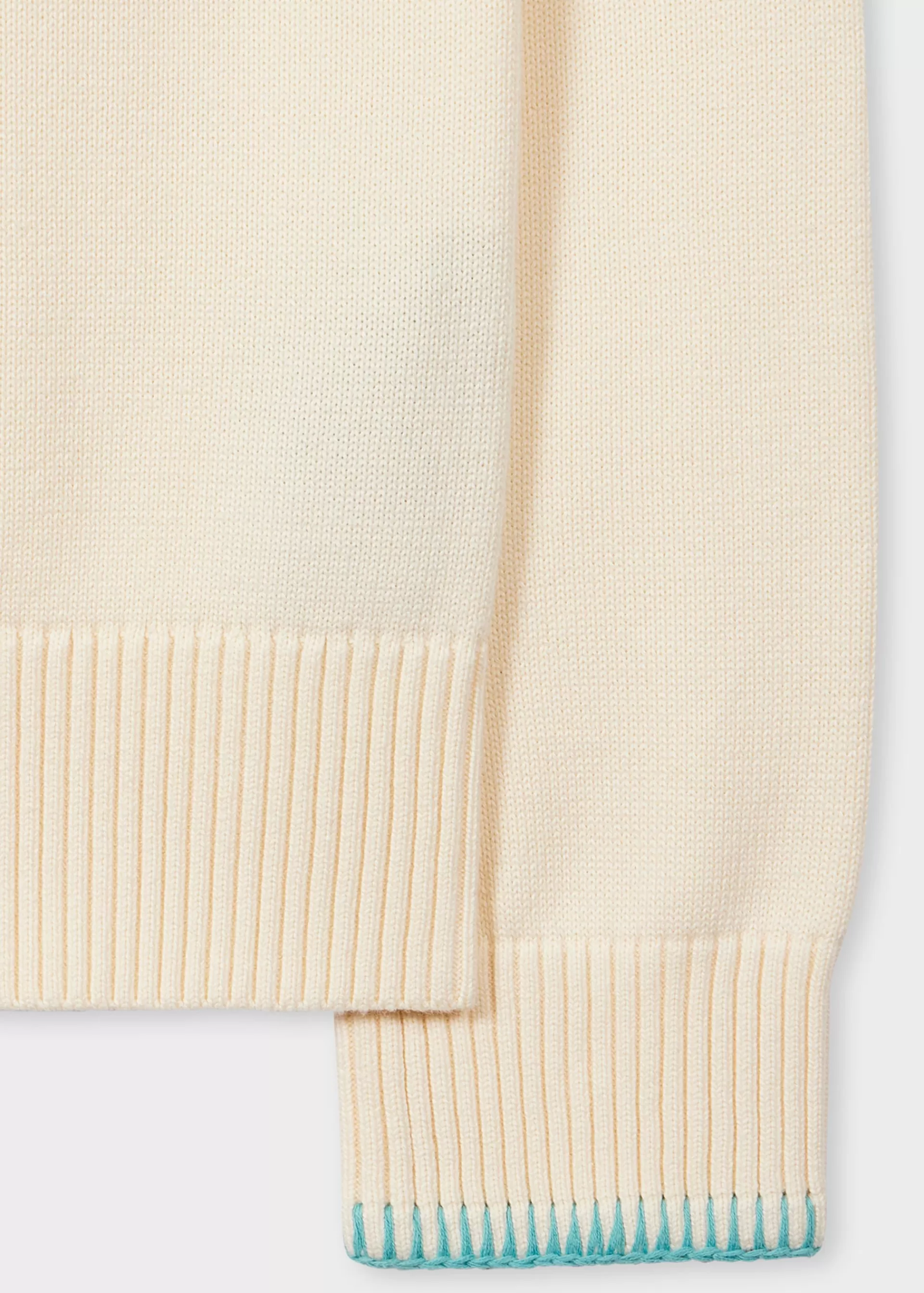 Women's Organic Cotton 'Happy' Zip Cardigan>Paul Smith Cheap