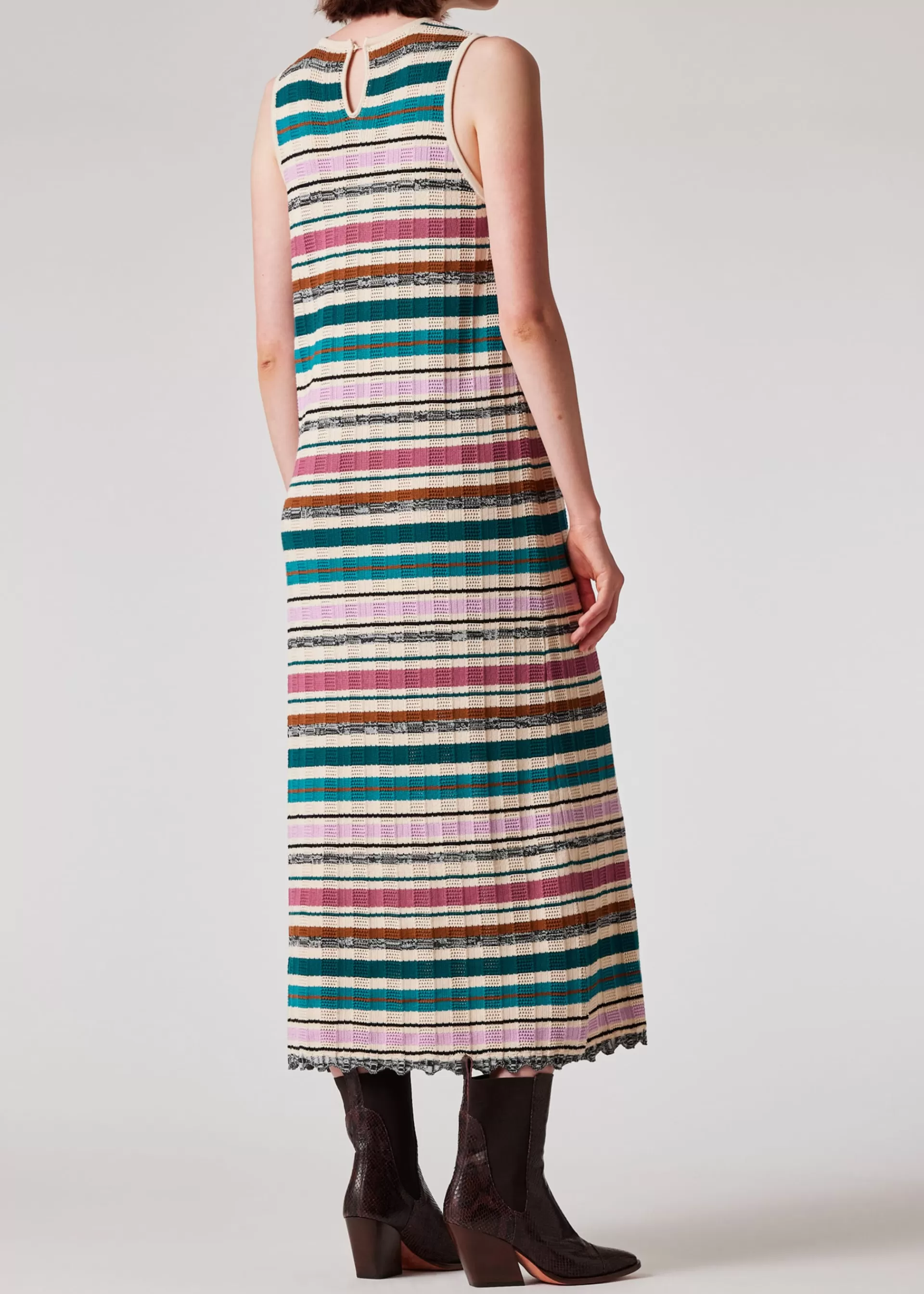Women's Textured Knit Long Dress>Paul Smith Fashion