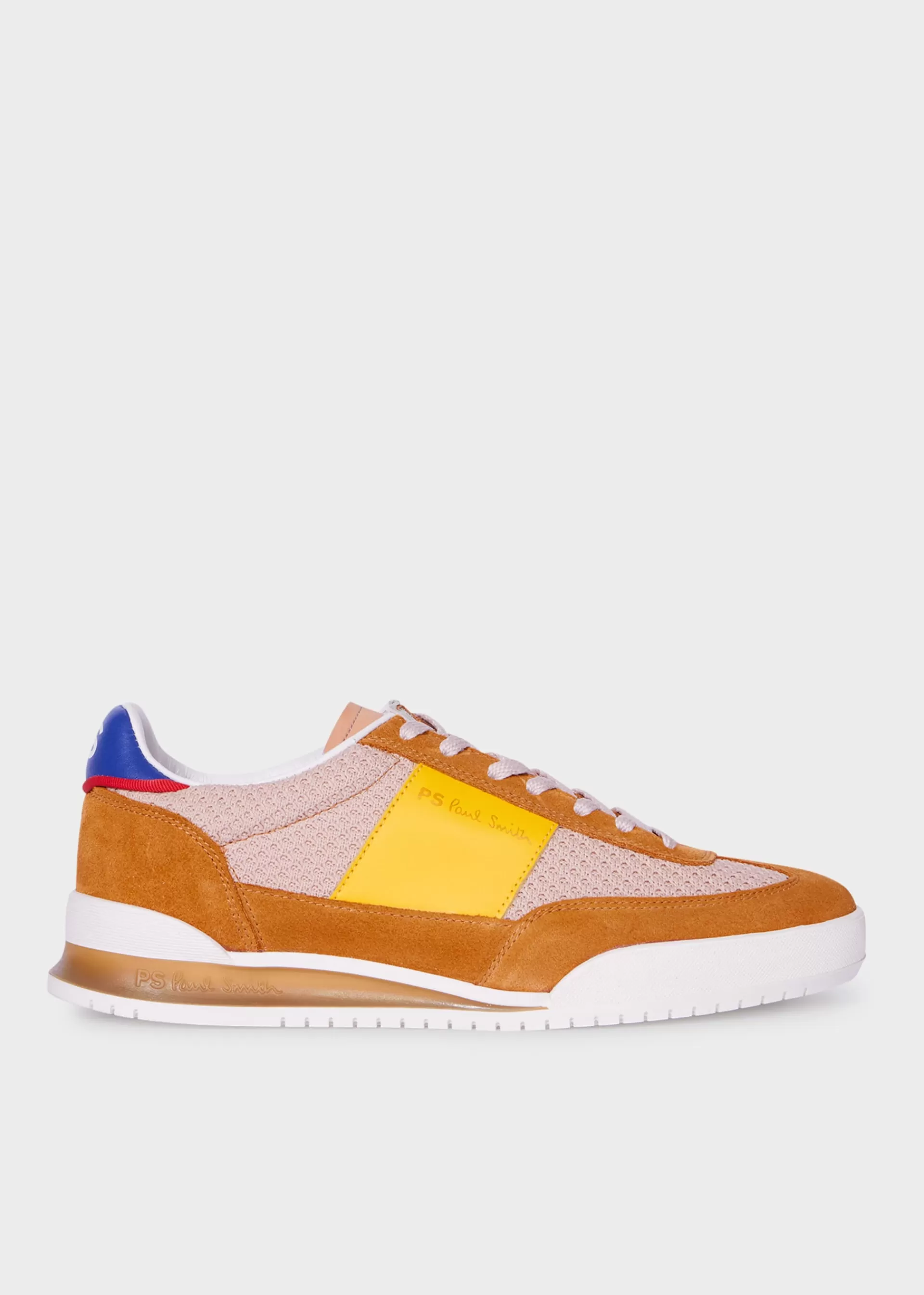 Women's Leather Powder Pink Mix 'Dover' Trainers>Paul Smith Store