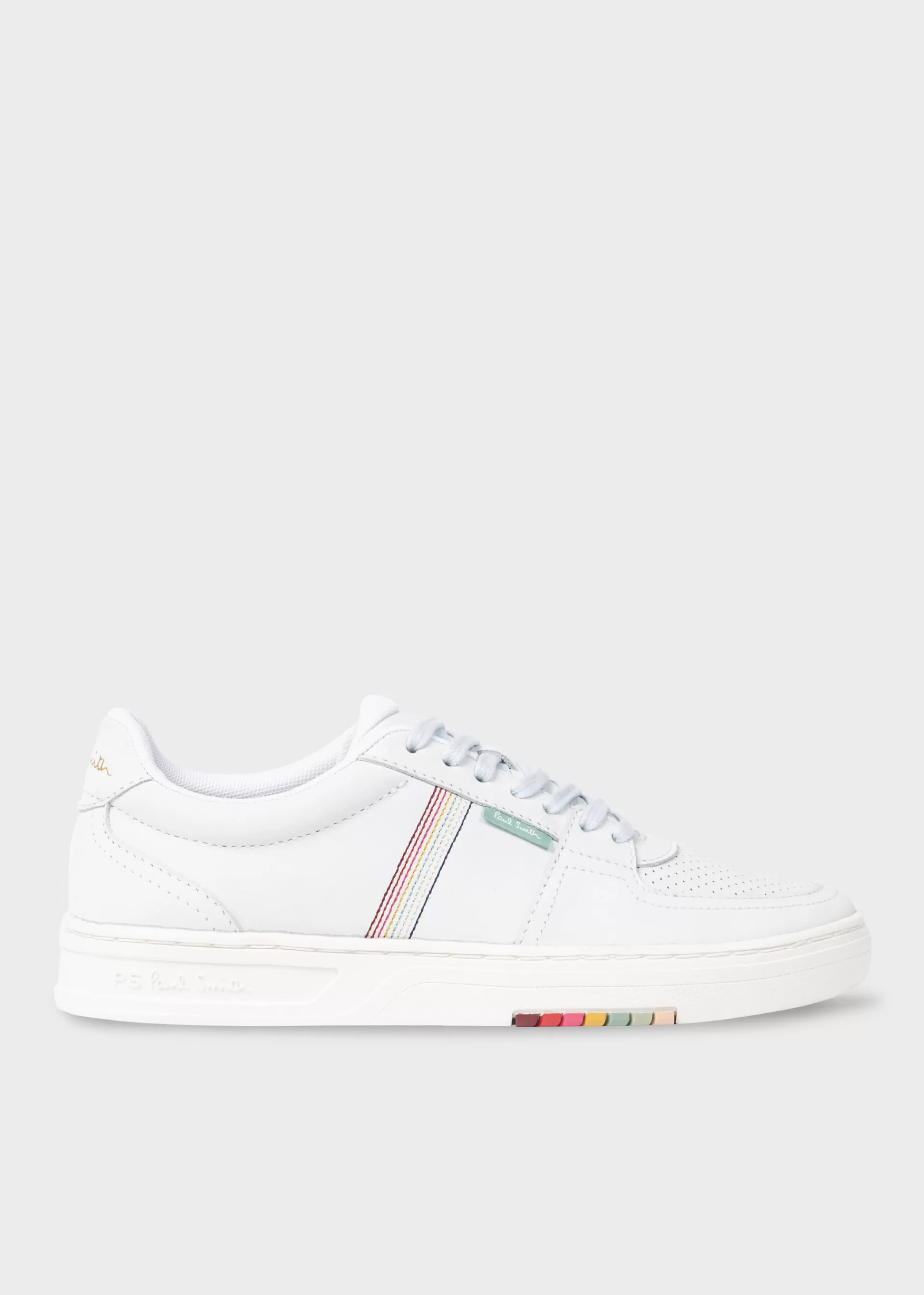 Women's Light Blue Leather 'Margate' Trainers>Paul Smith Cheap