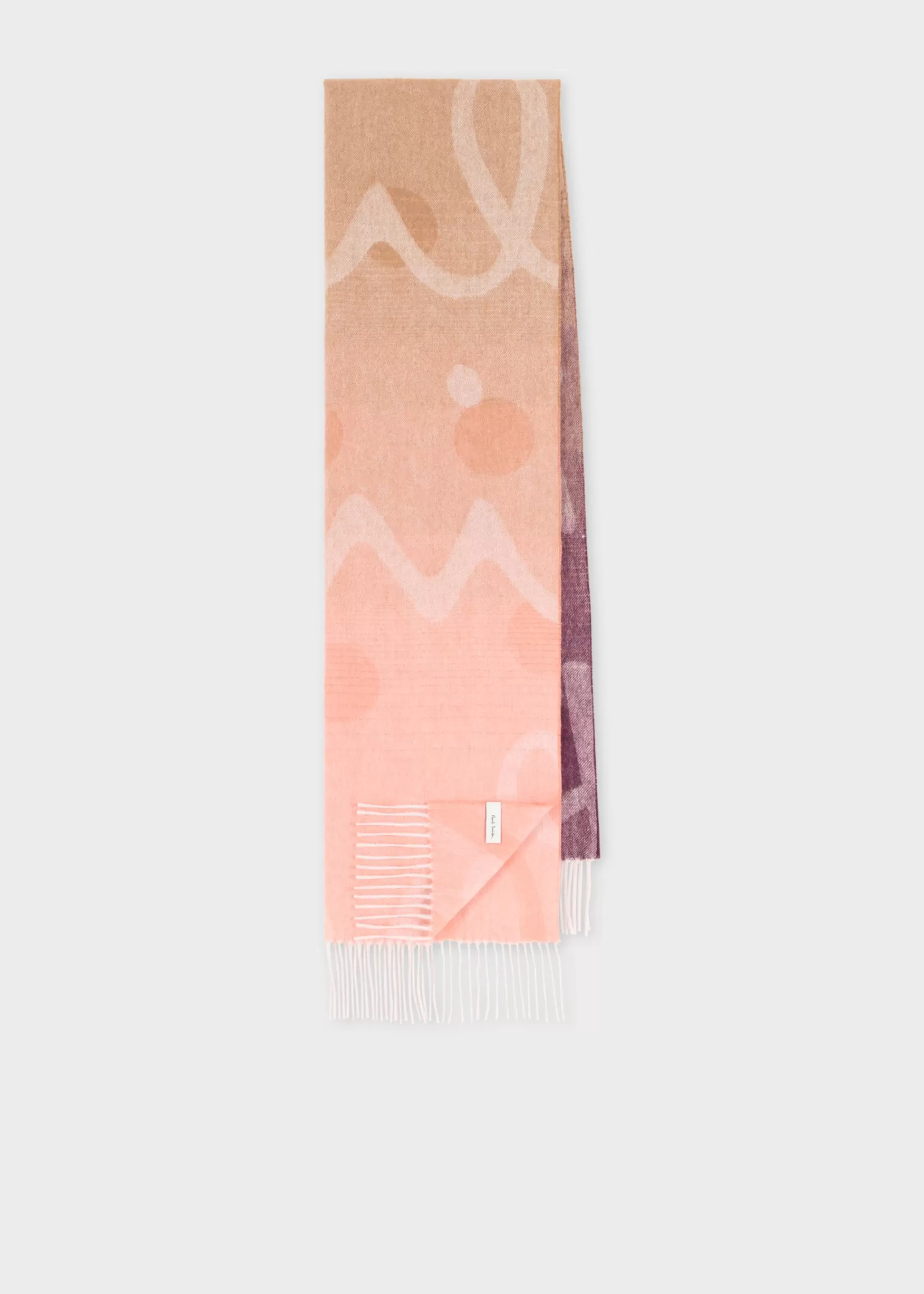 Women's Light Lambswool Gradient Scarf>Paul Smith Clearance