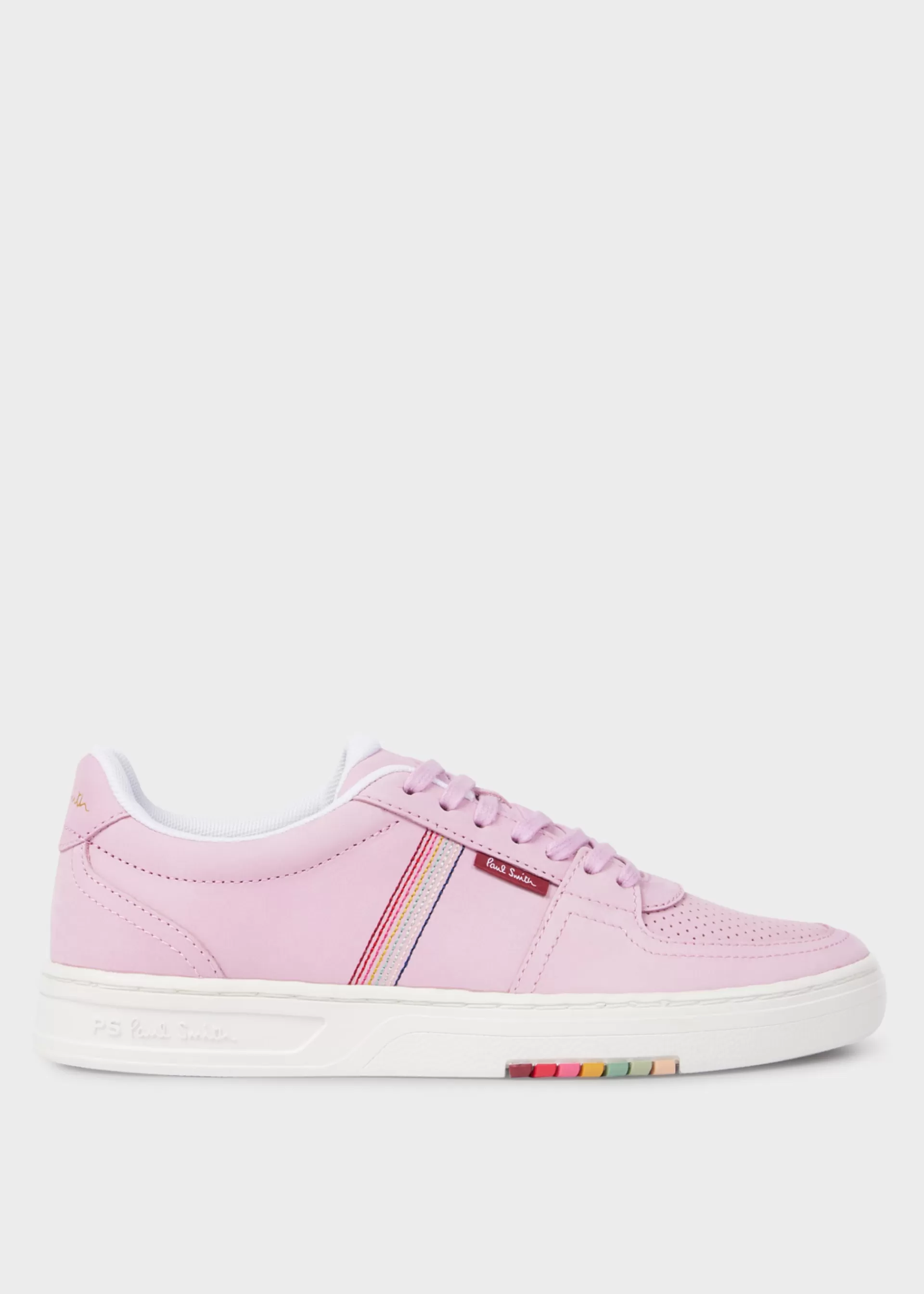 Women's Light Pink Leather 'Margate' Trainers>Paul Smith Flash Sale