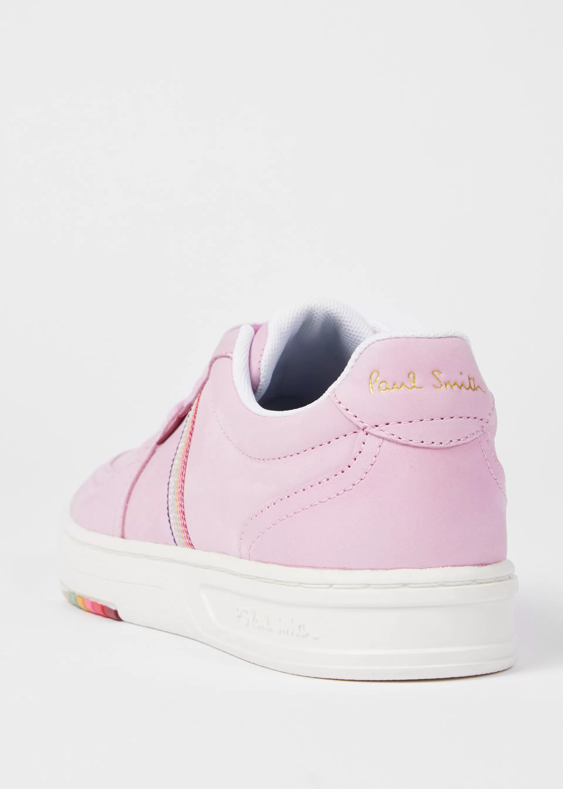 Women's Light Pink Leather 'Margate' Trainers>Paul Smith Flash Sale