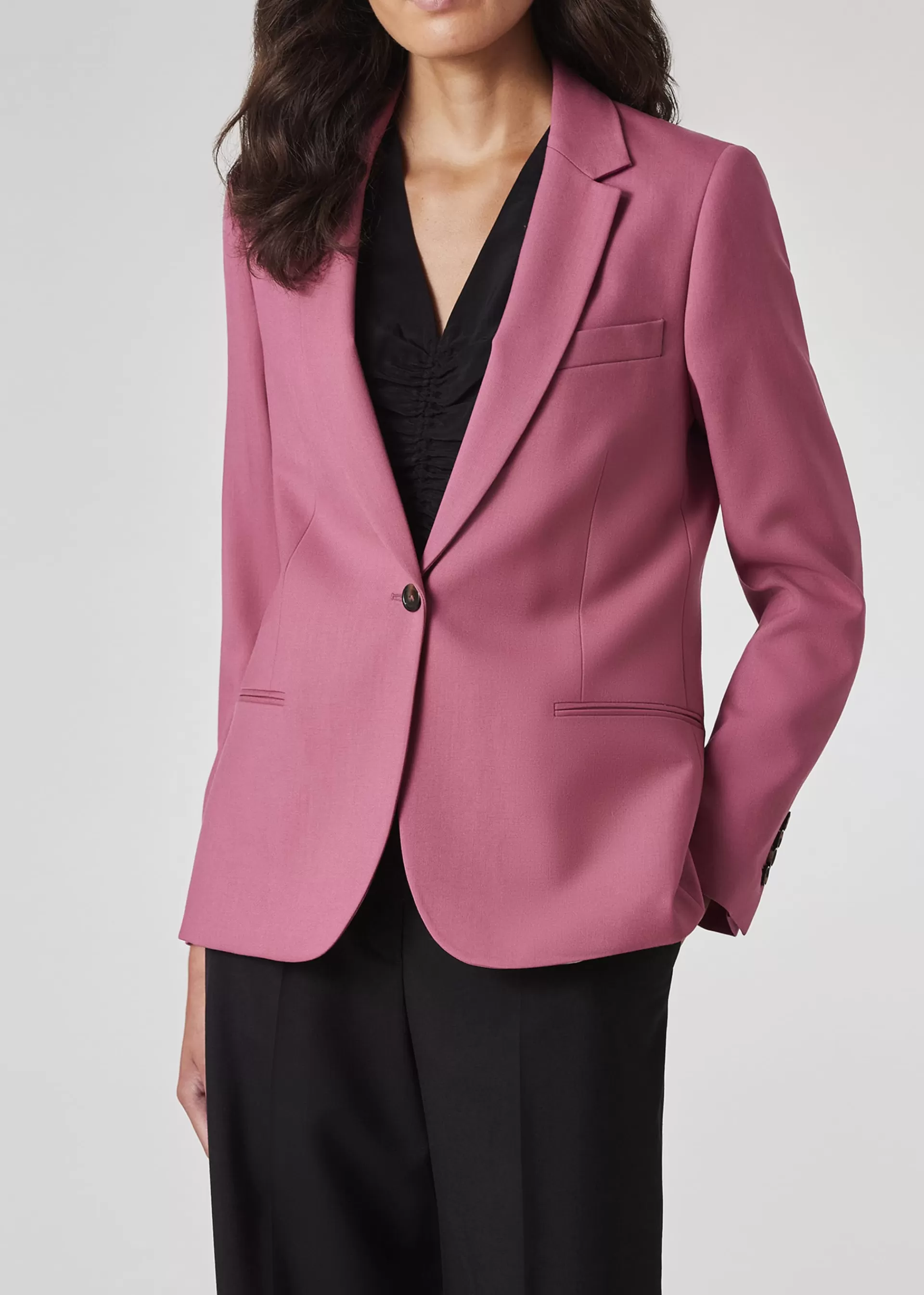 Women's Wool Hopsack Blazer>Paul Smith Discount