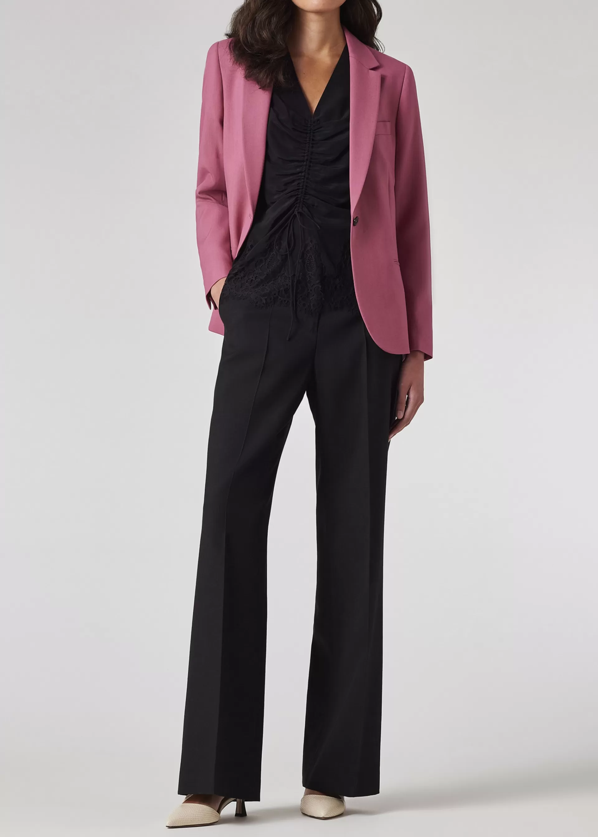 Women's Wool Hopsack Blazer>Paul Smith Discount