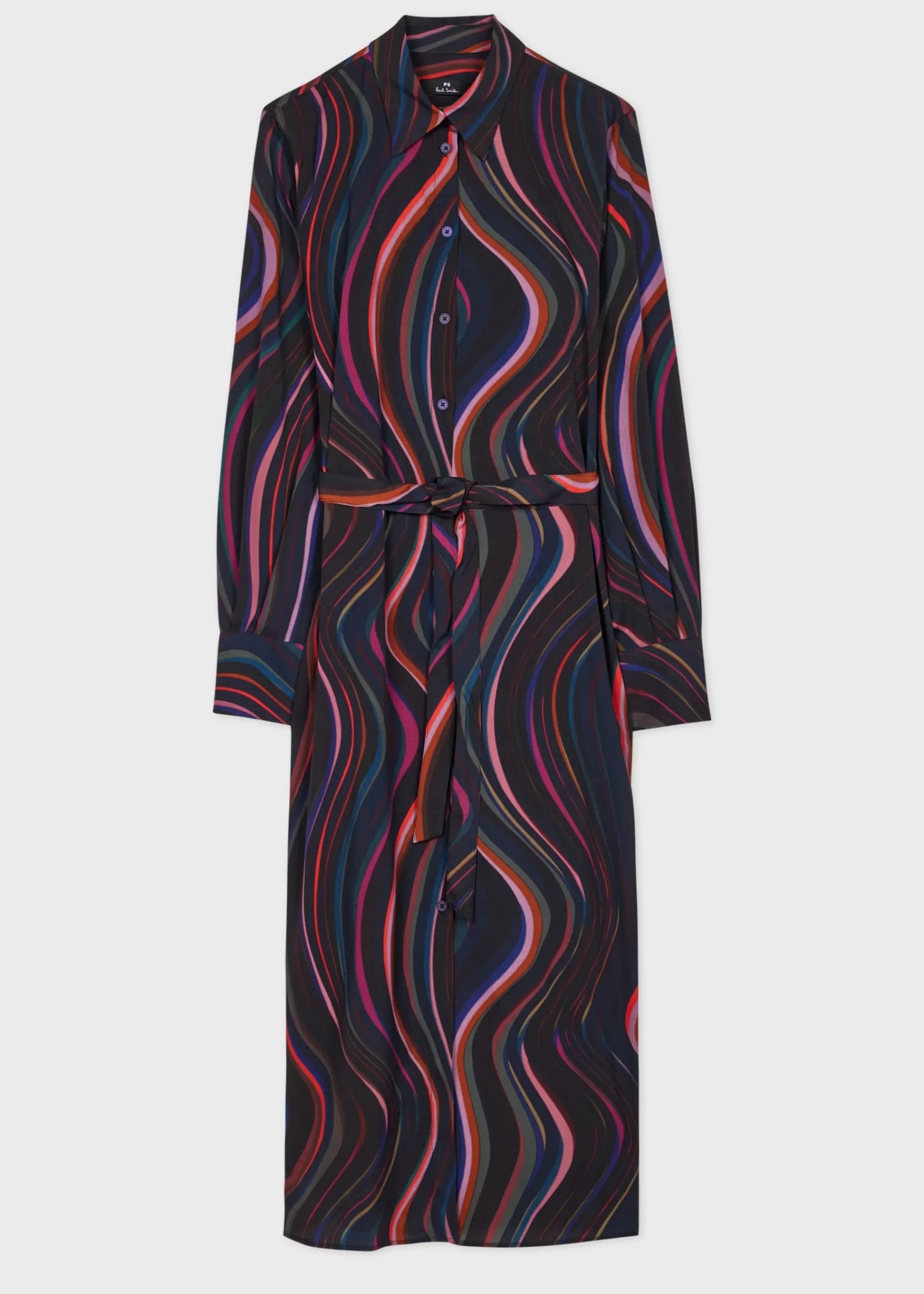 Women's 'Midnight Swirl' Shirt Dress>Paul Smith Shop