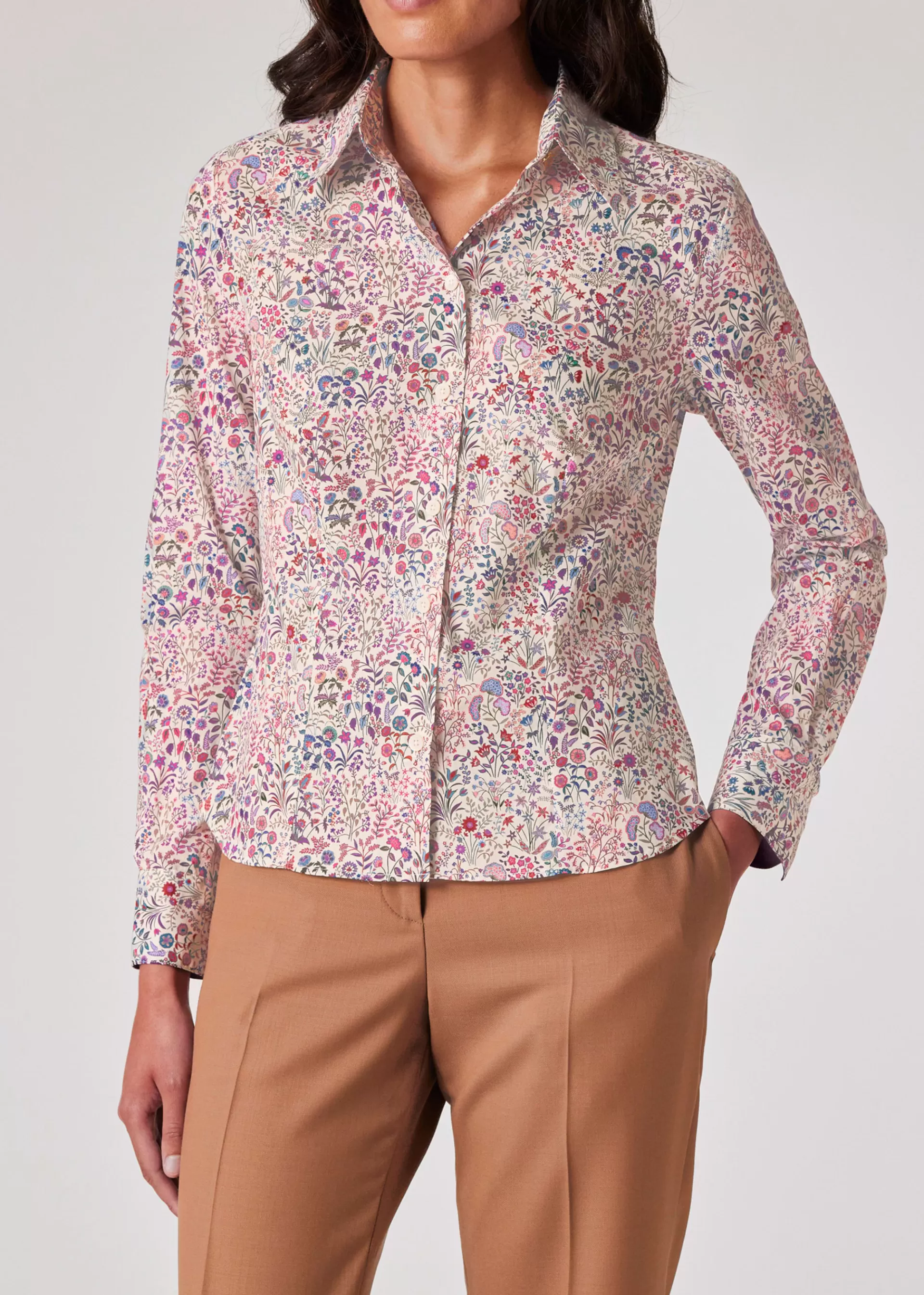 Women's 'Liberty Floral' Cotton Shirt>Paul Smith Hot
