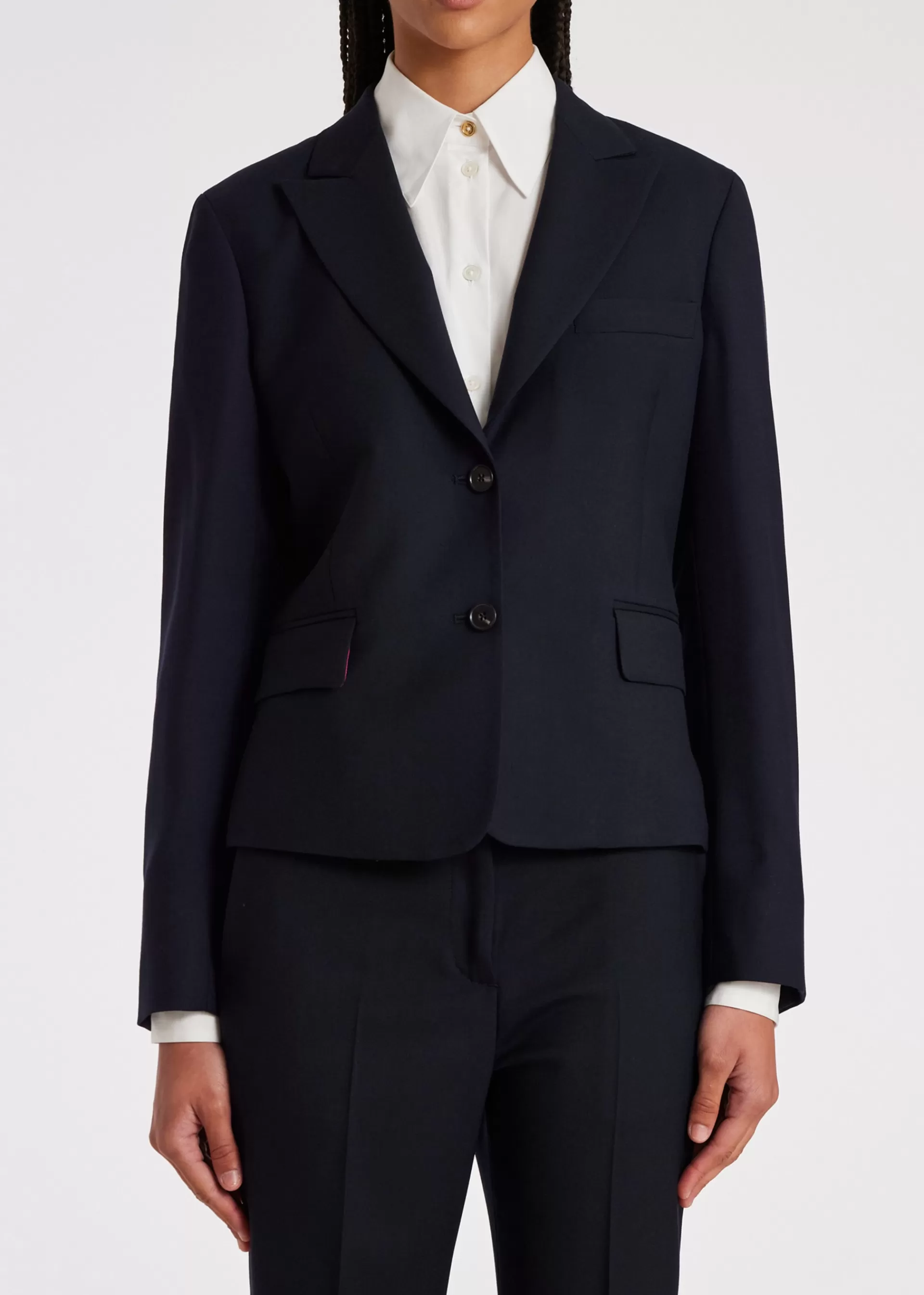 Women's Cropped 'A Suit To Travel In' Wool Blazer>Paul Smith Best Sale