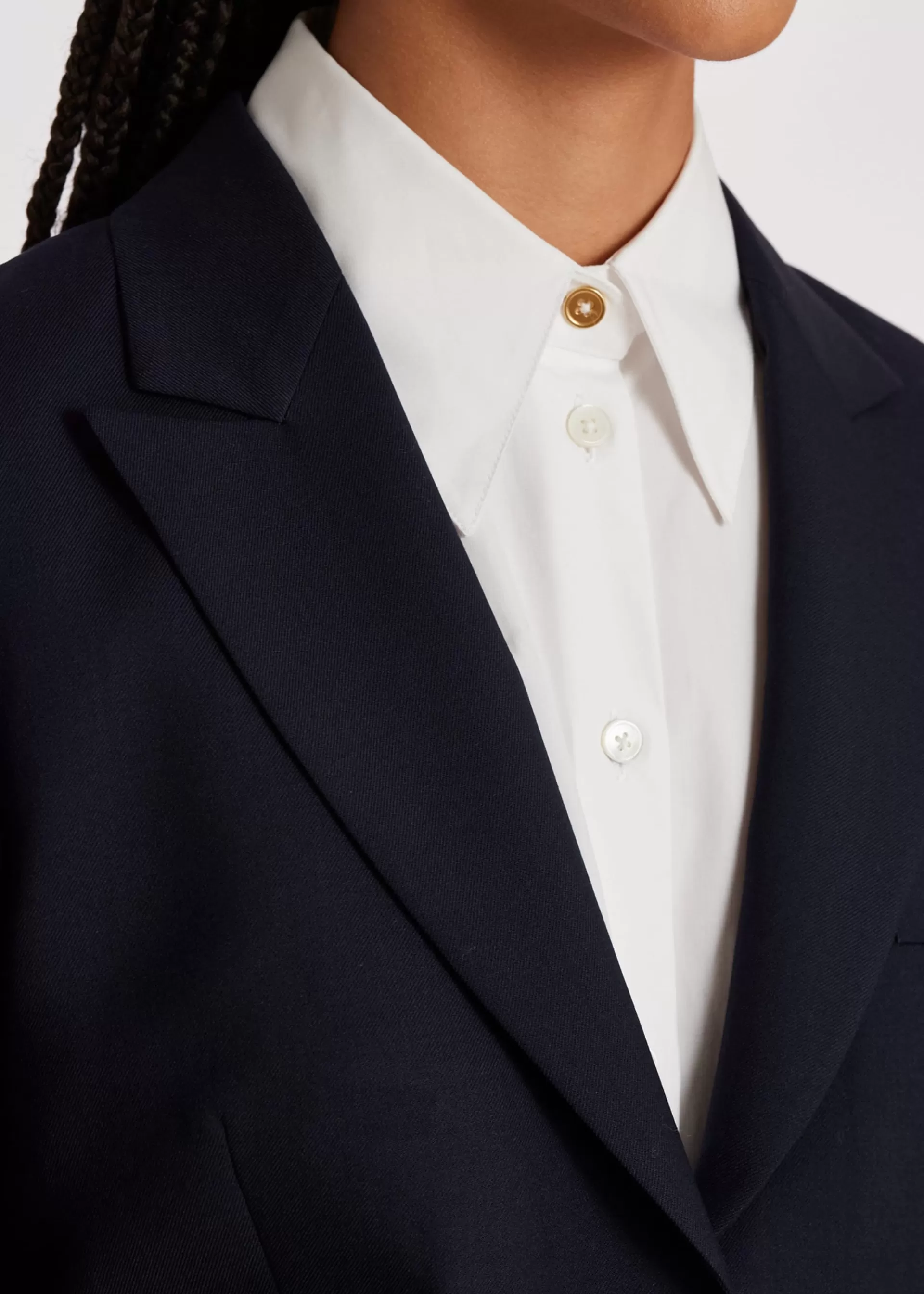 Women's Cropped 'A Suit To Travel In' Wool Blazer>Paul Smith Best Sale
