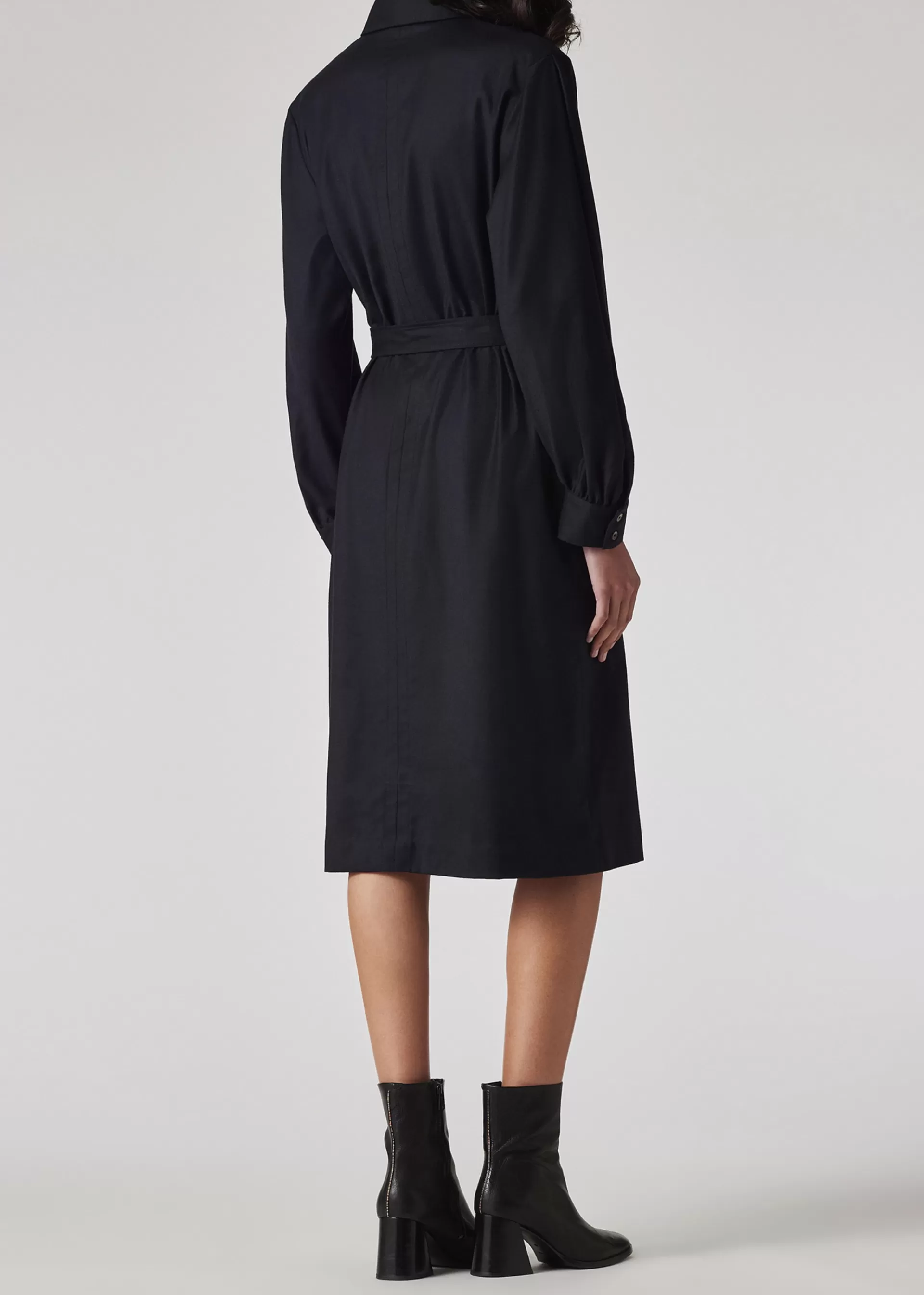 Women's Flannel Blouson Sleeve Dress>Paul Smith Online