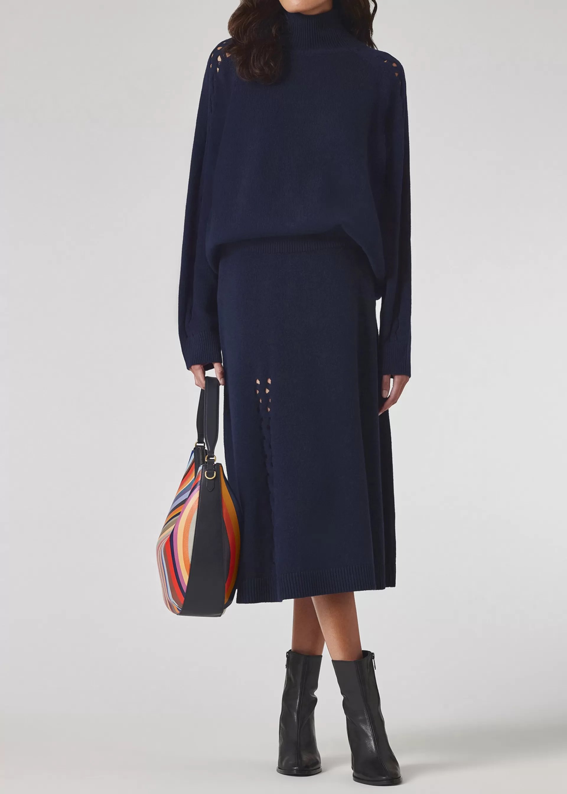 Women's High-Neck Merino Wool Sweater>Paul Smith Shop