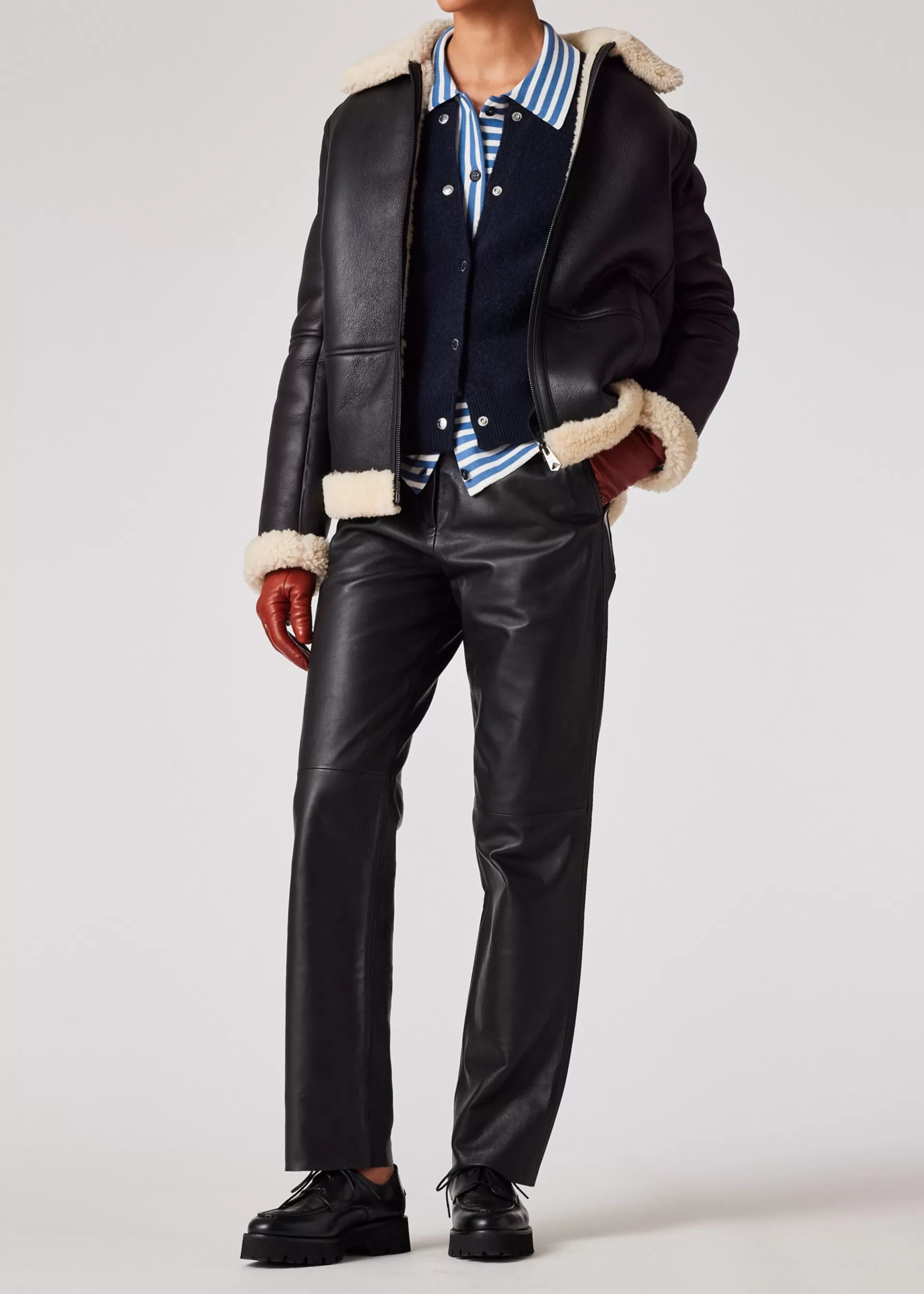 Women's Knitted Boucle Bomber>Paul Smith Clearance