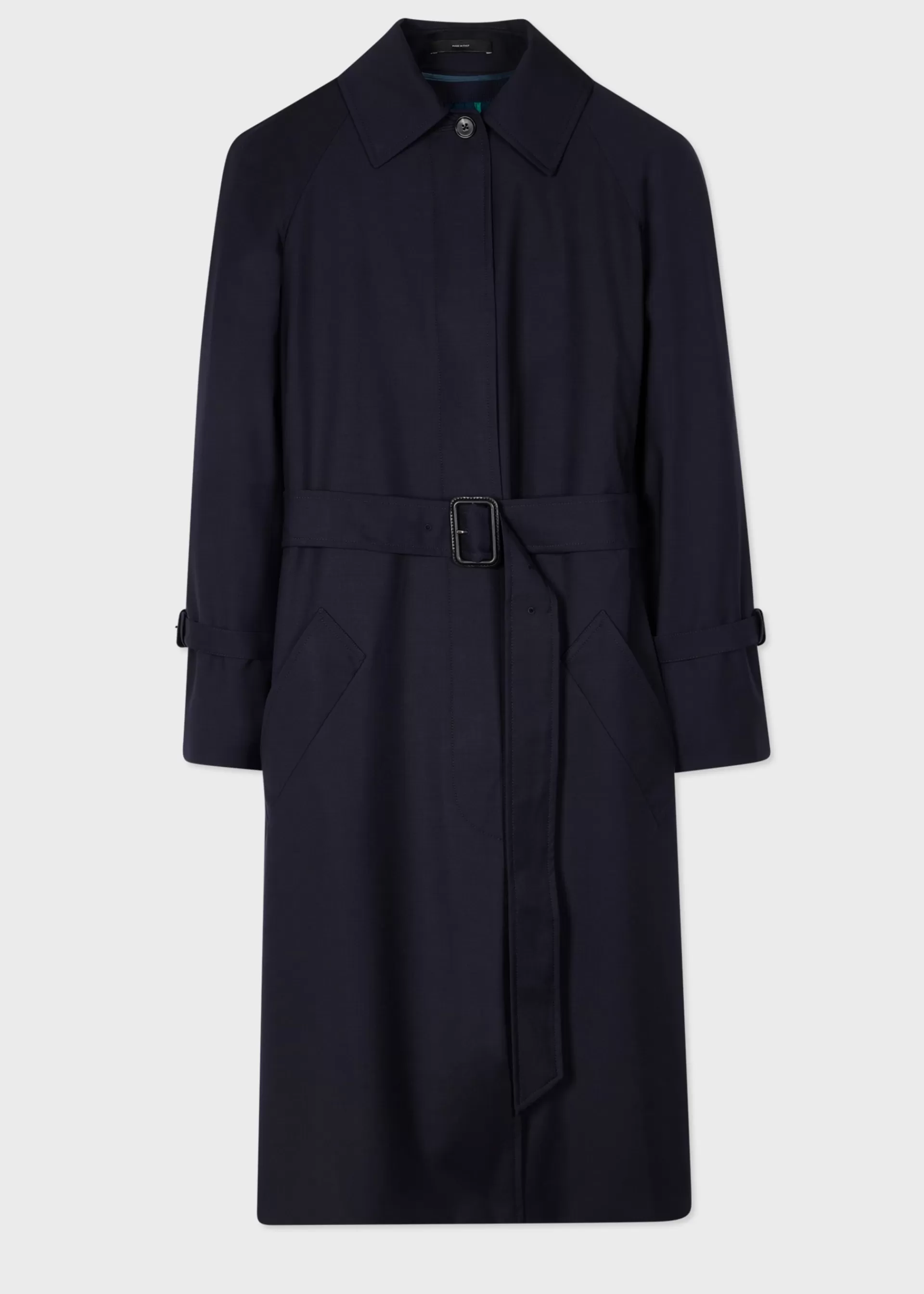 Women's 'Storm System Wool' Mac With Detachable Liner>Paul Smith Shop