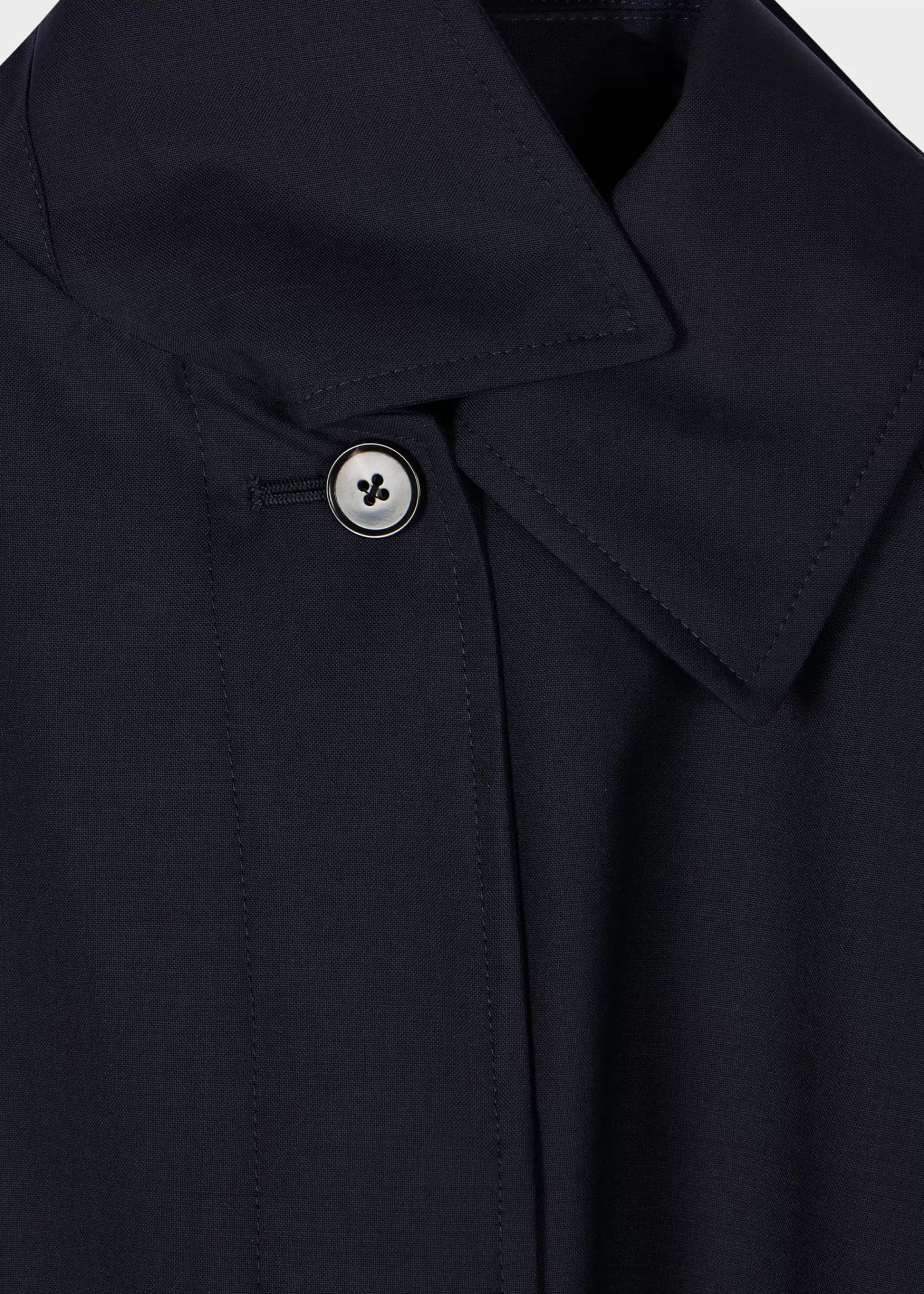 Women's 'Storm System Wool' Mac With Detachable Liner>Paul Smith Shop
