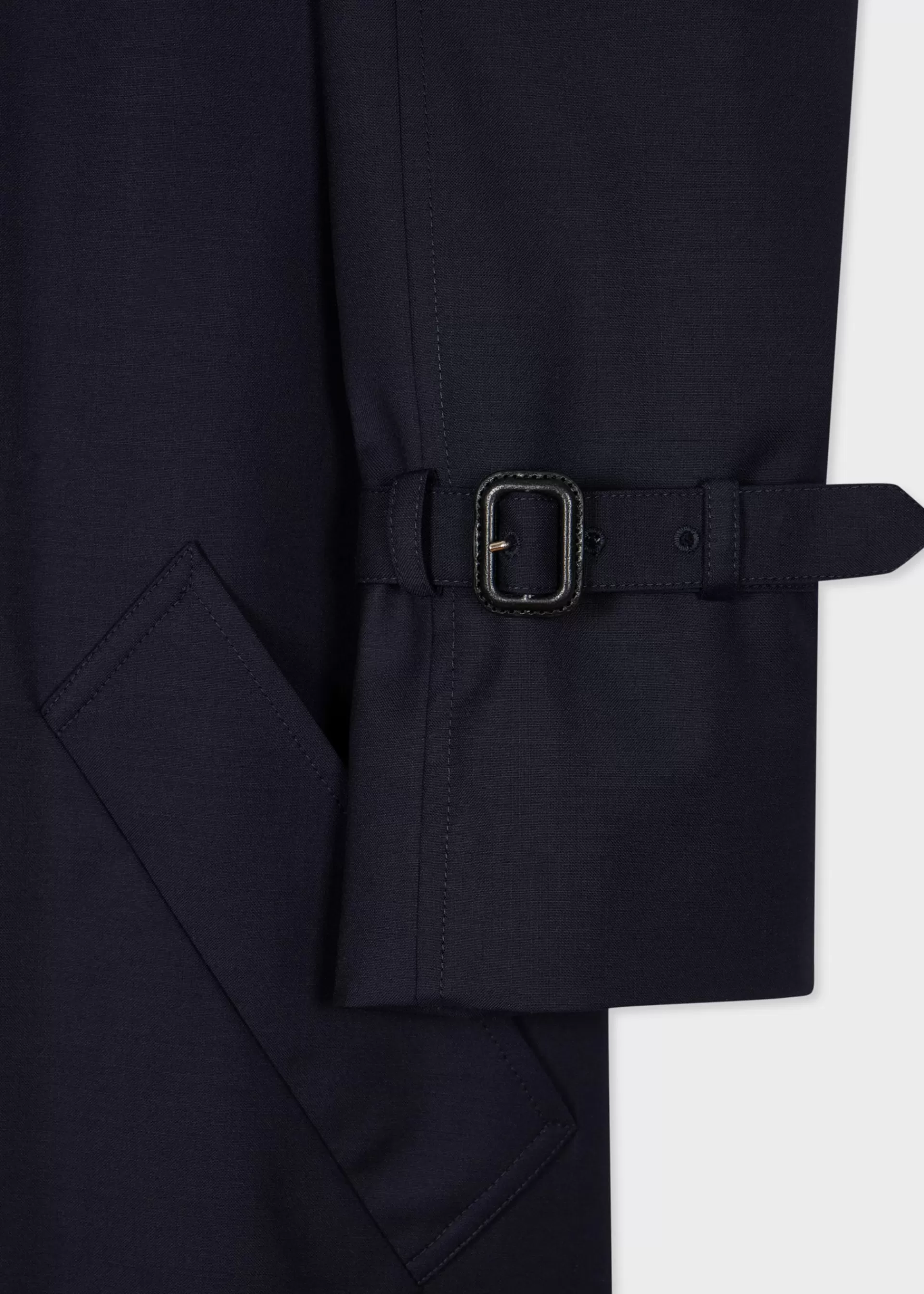 Women's 'Storm System Wool' Mac With Detachable Liner>Paul Smith Shop