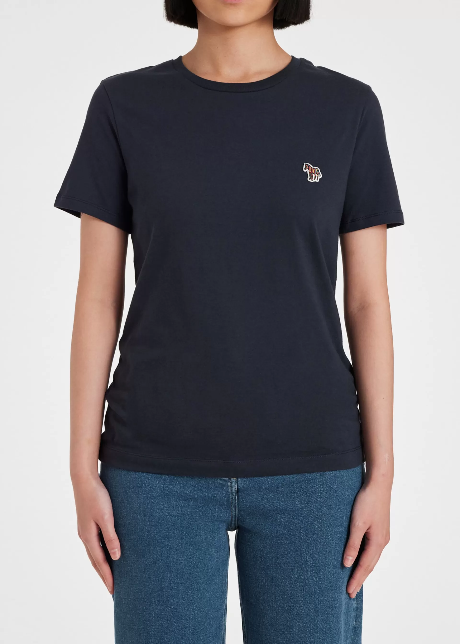 Women's Zebra Logo Cotton T-Shirt>Paul Smith Fashion