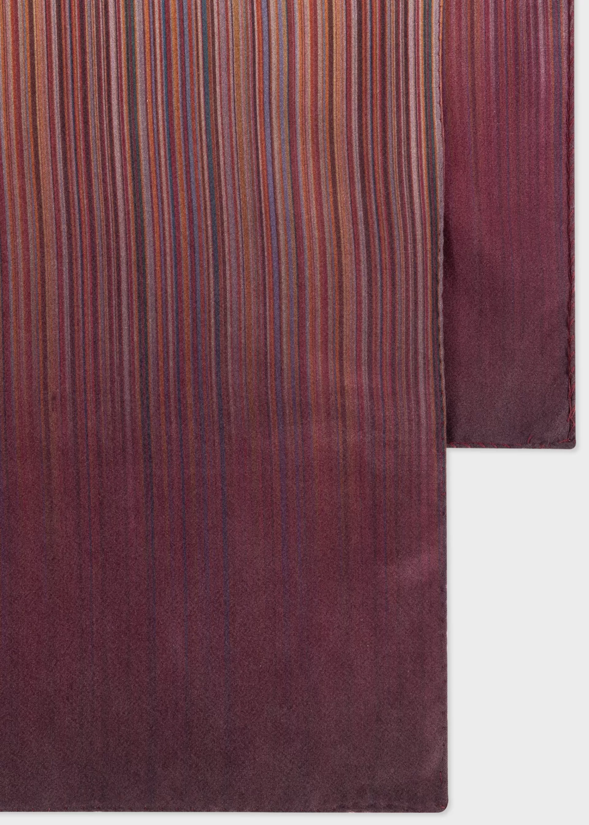 Women's Ombre 'Signature Stripe' Silk Scarf>Paul Smith Discount