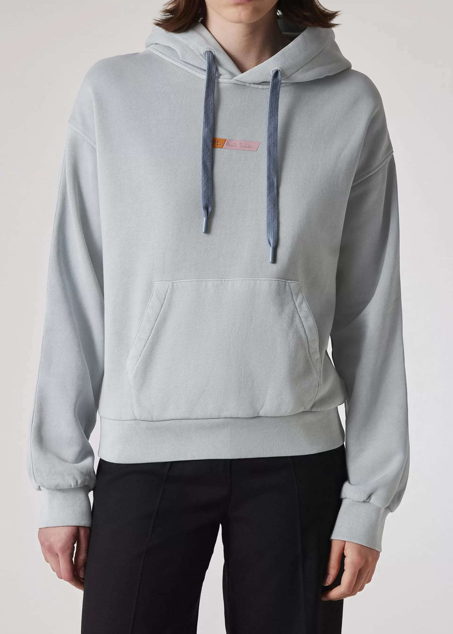 Women's Pale Blue Tilt Logo Hoodie>Paul Smith Hot