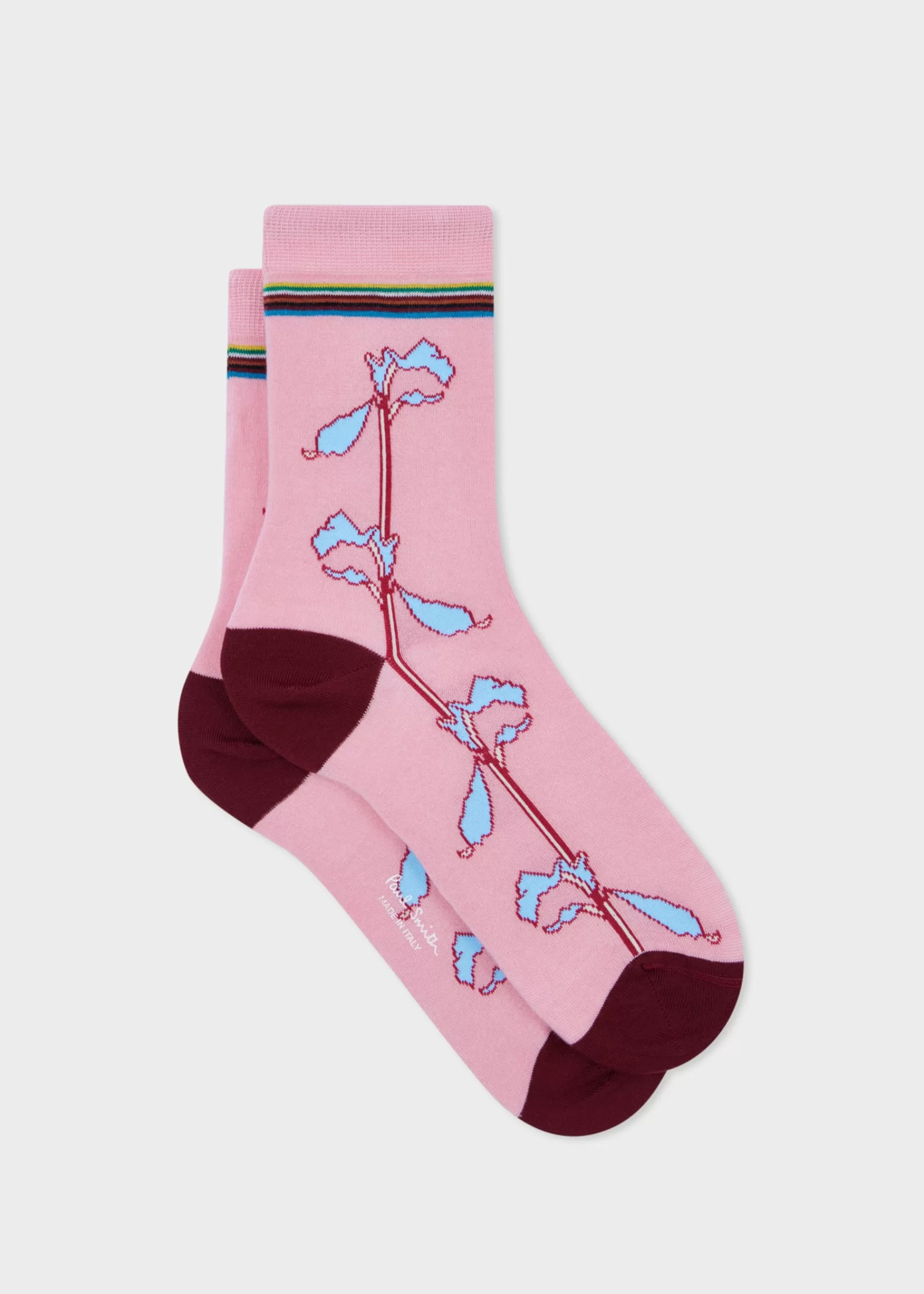 Women's Pale Pink 'Magnolia' Socks>Paul Smith Flash Sale