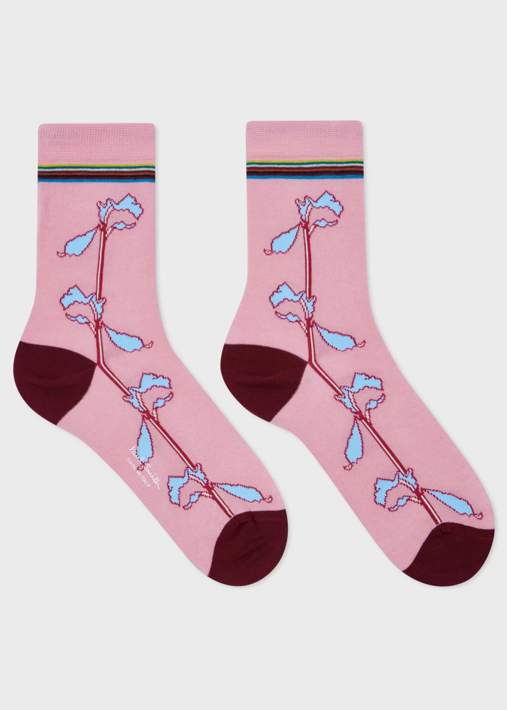 Women's Pale Pink 'Magnolia' Socks>Paul Smith Flash Sale