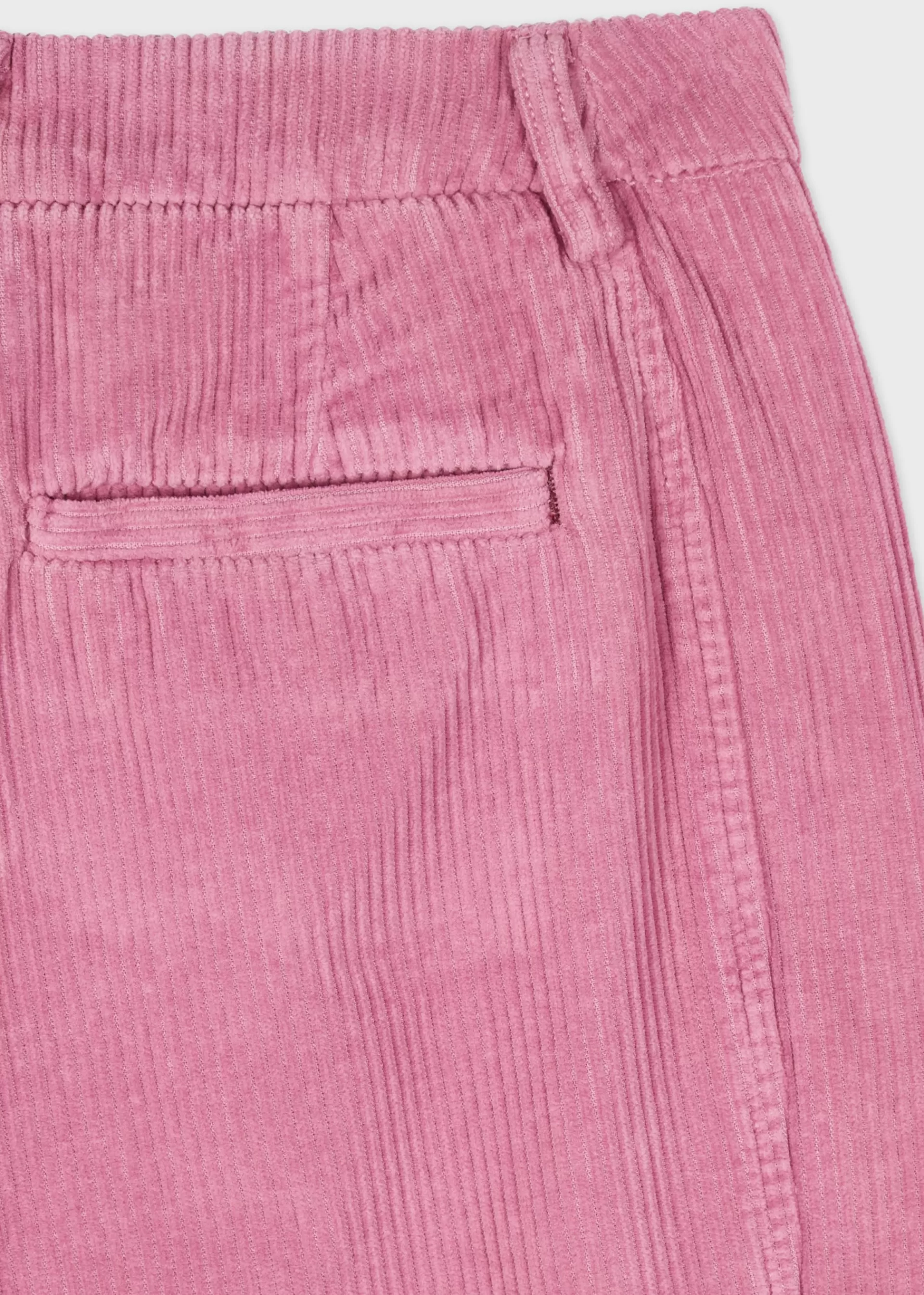 Women's Pink Corduroy Trousers>Paul Smith New