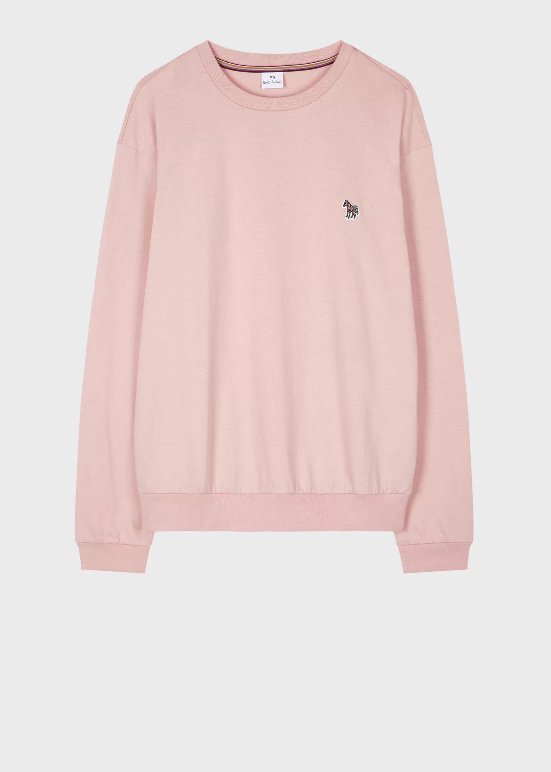 Women's Cotton Zebra Logo Long-Sleeve T-Shirt>Paul Smith Store