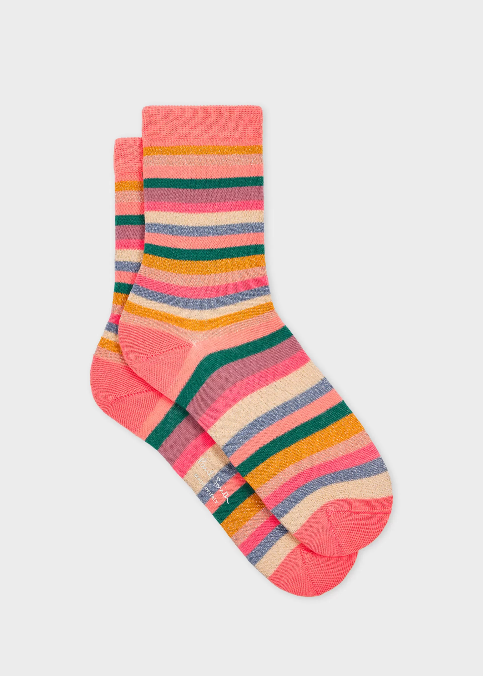 Women's Glitter Stripe Socks>Paul Smith Hot