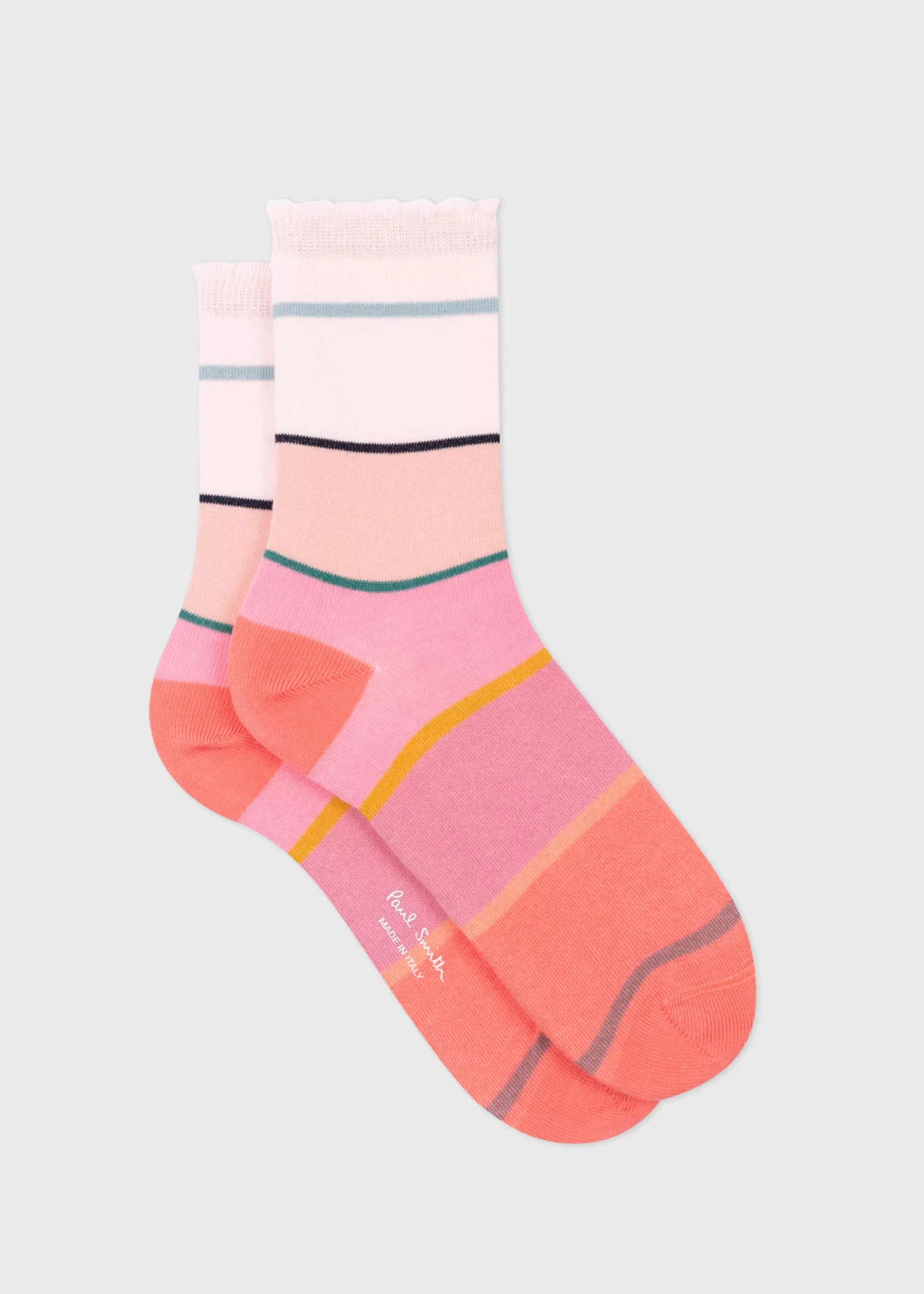 Women's Stripe Frill Socks>Paul Smith Store