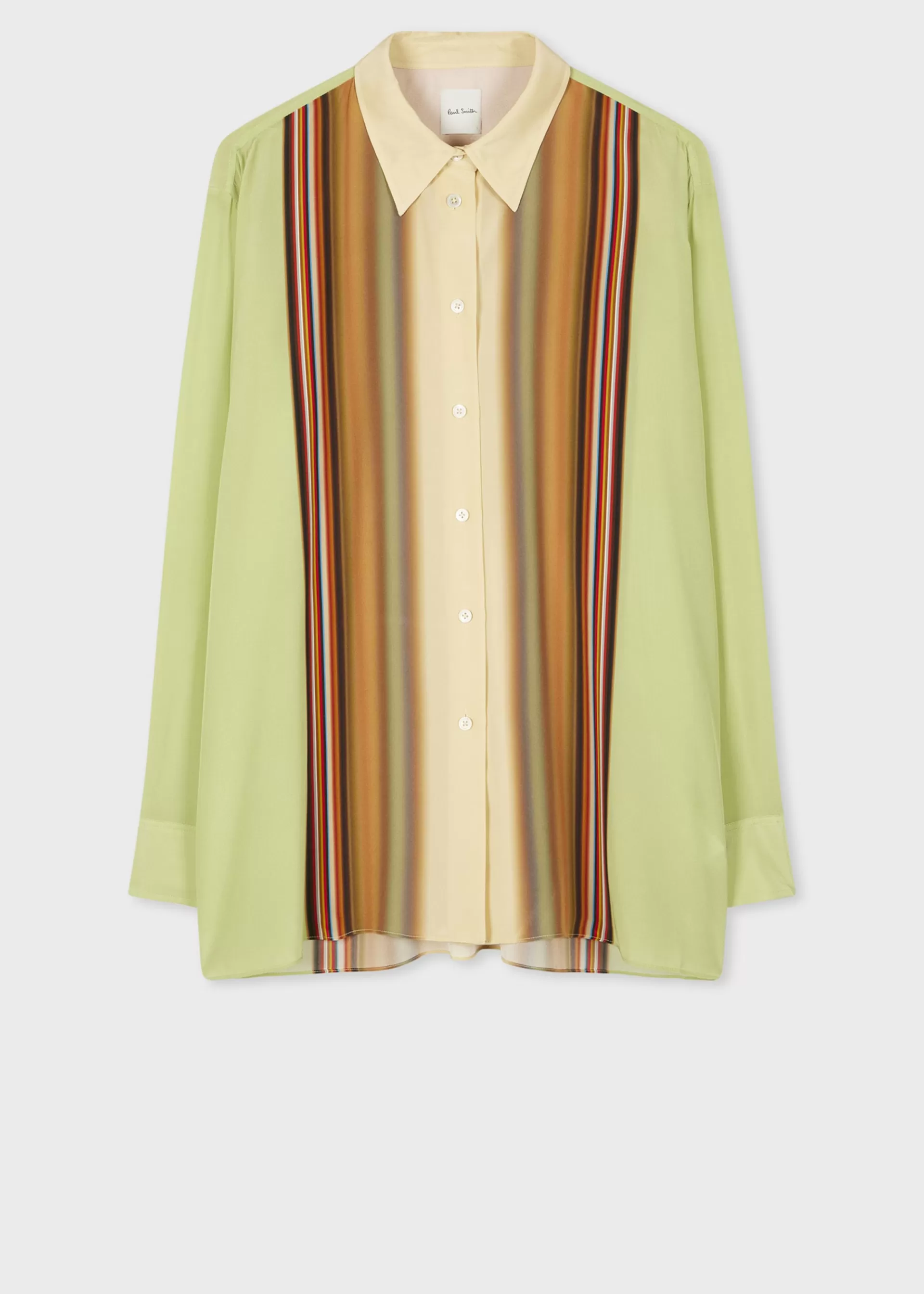 Women's Gradient 'Signature Stripe' Shirt>Paul Smith Hot