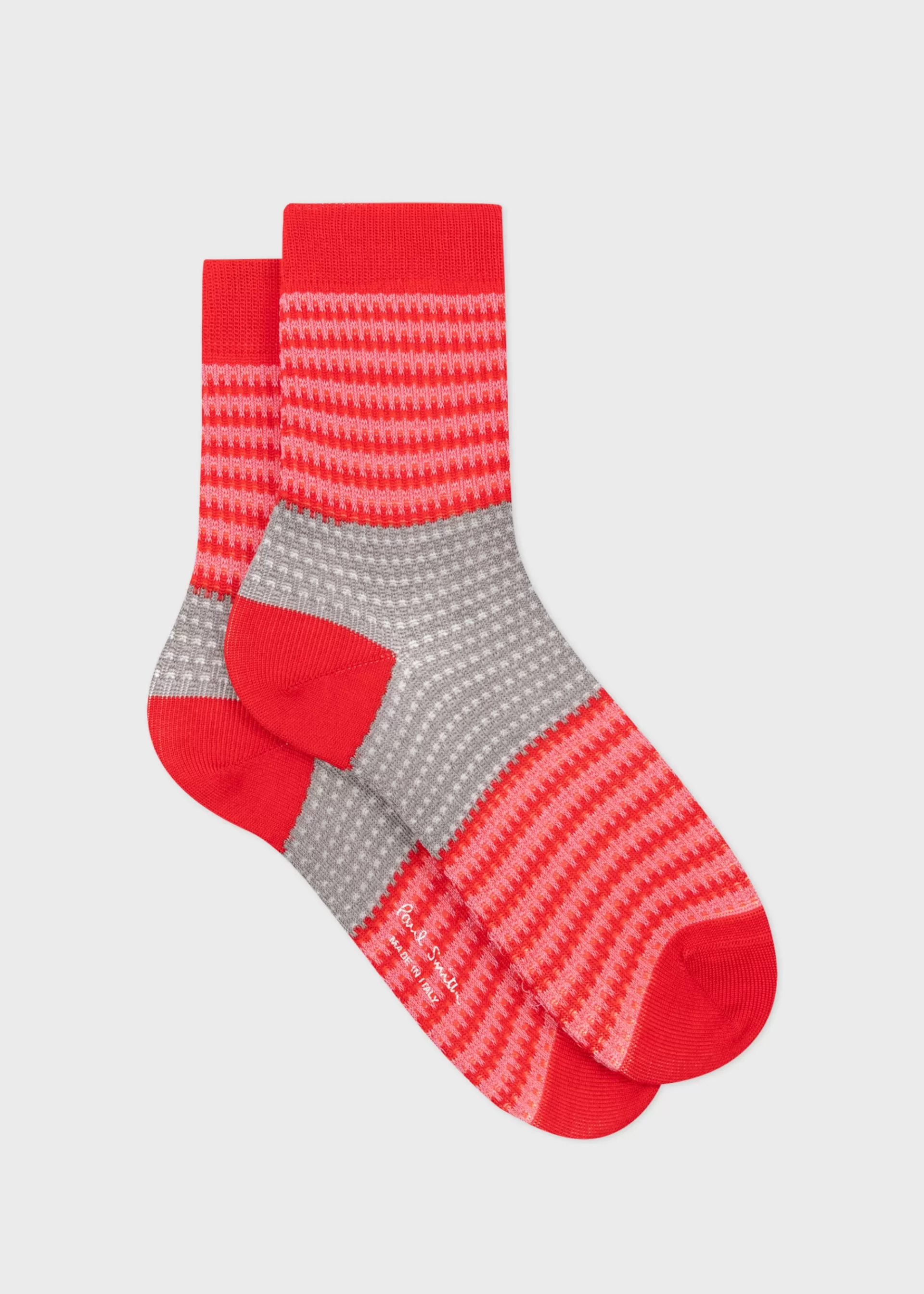 Women's Stripe Crochet Socks>Paul Smith Fashion