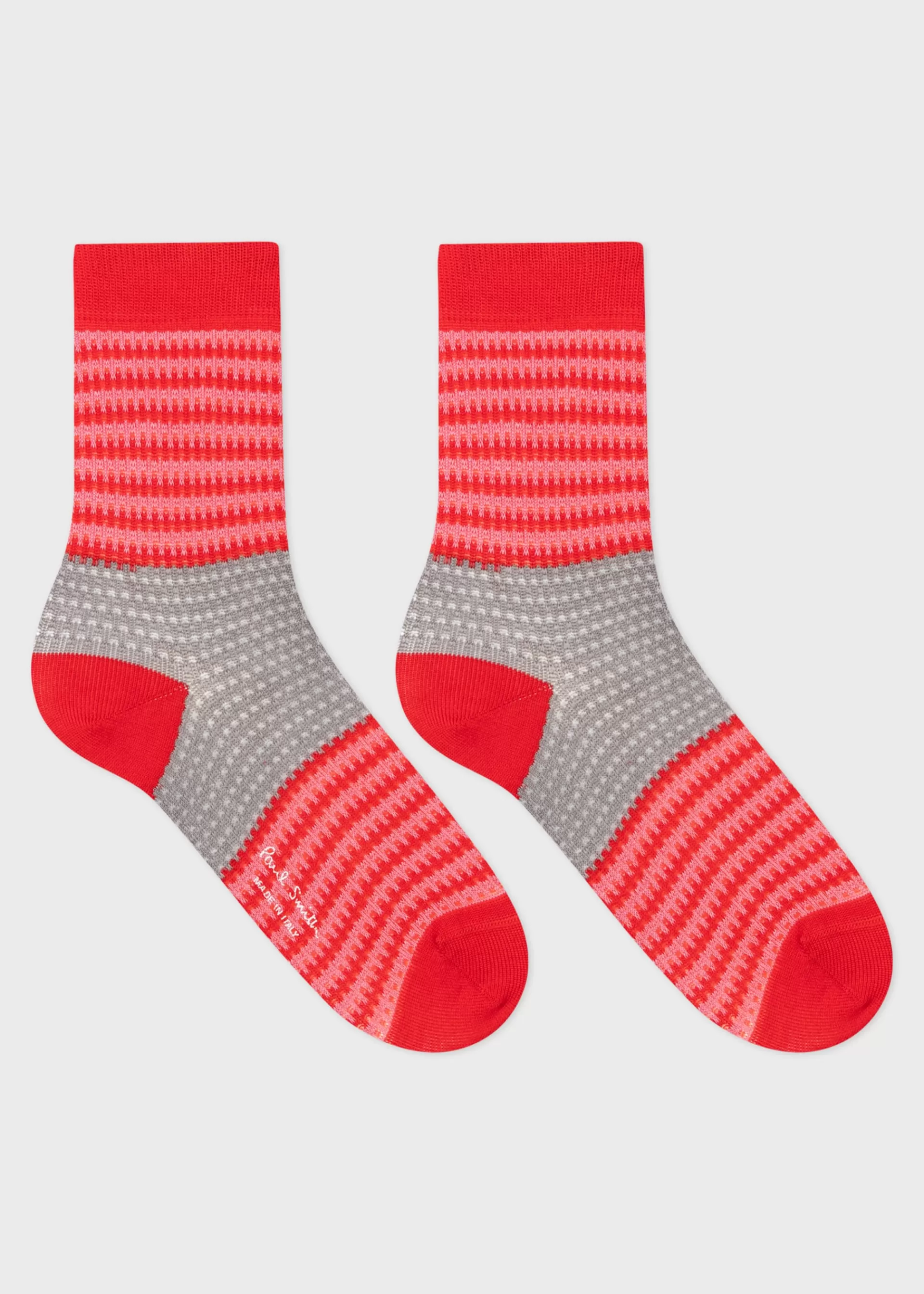 Women's Stripe Crochet Socks>Paul Smith Fashion