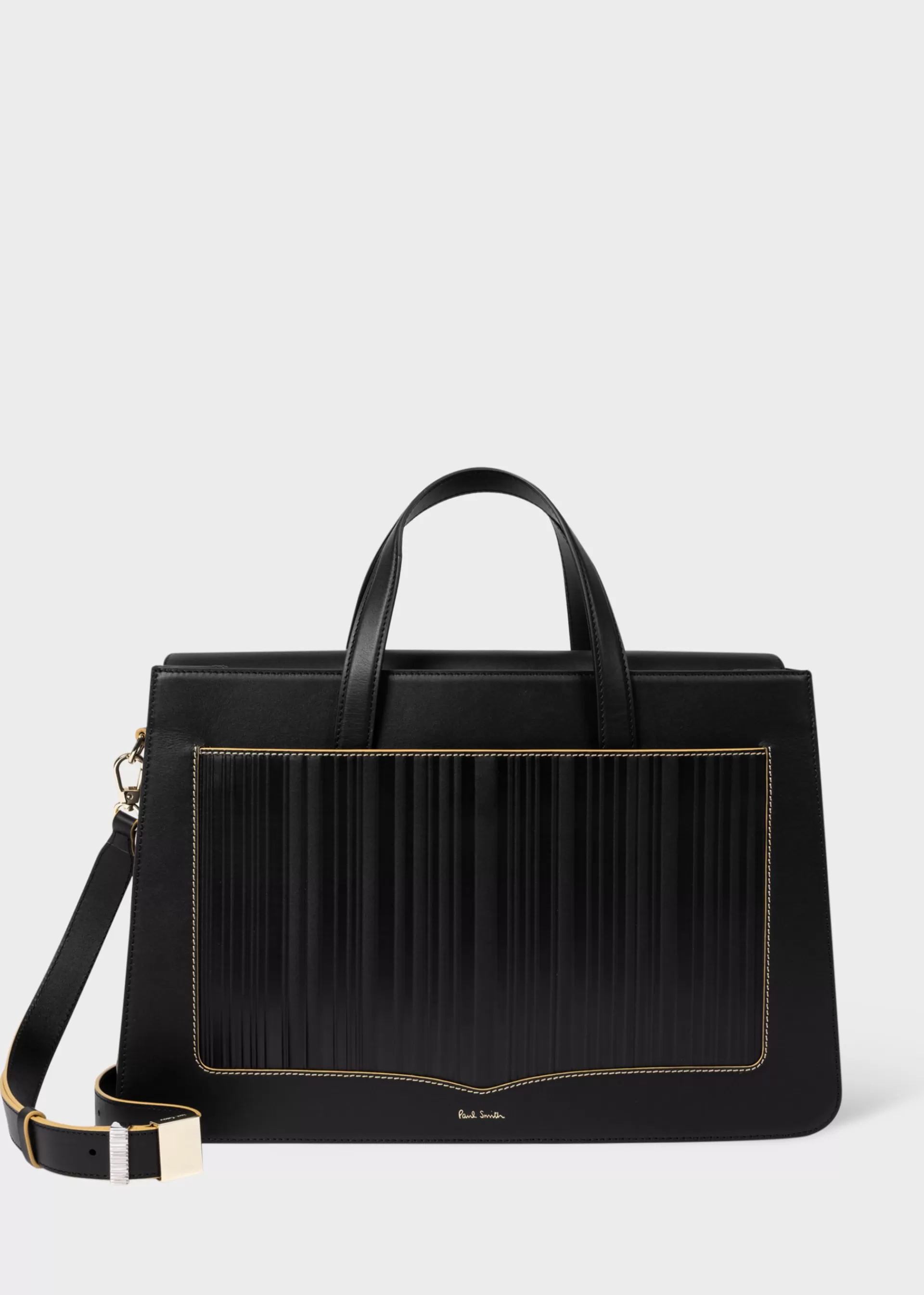 Women's 'Shadow Stripe' Leather Folio>Paul Smith Fashion