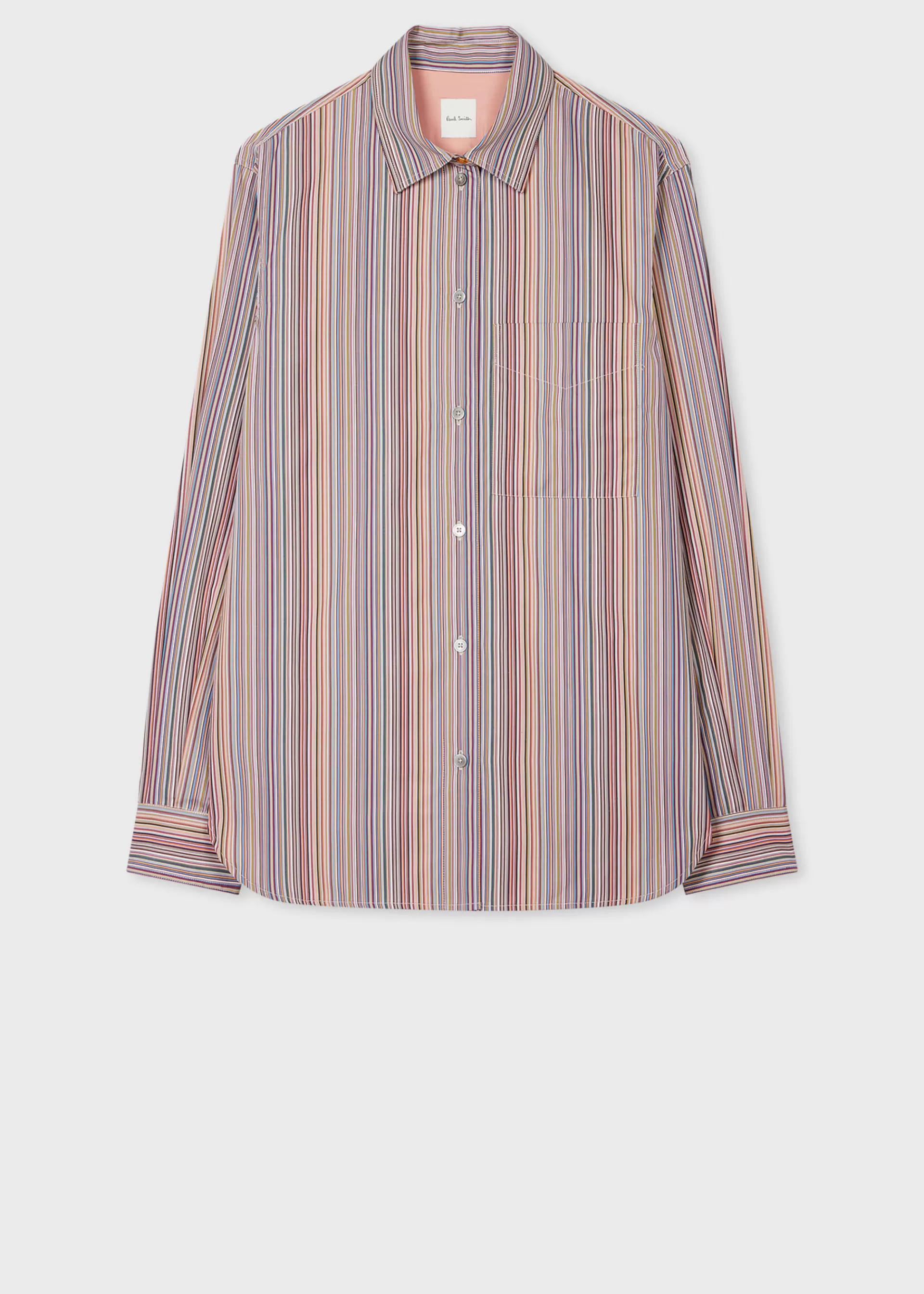 Women's 'Signature Stripe' Cotton Shirt>Paul Smith Flash Sale