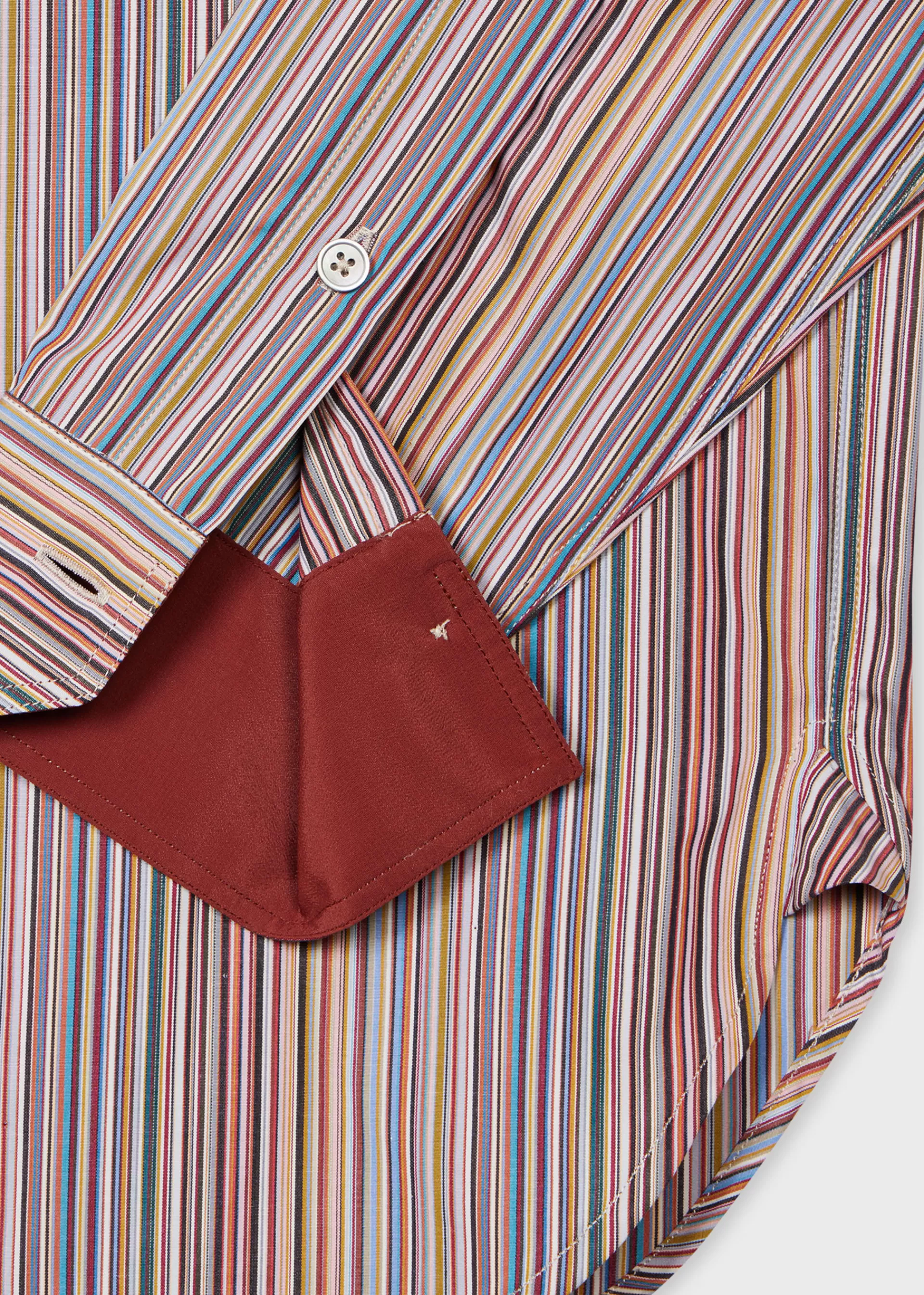 Women's 'Signature Stripe' Cotton Shirt>Paul Smith Flash Sale