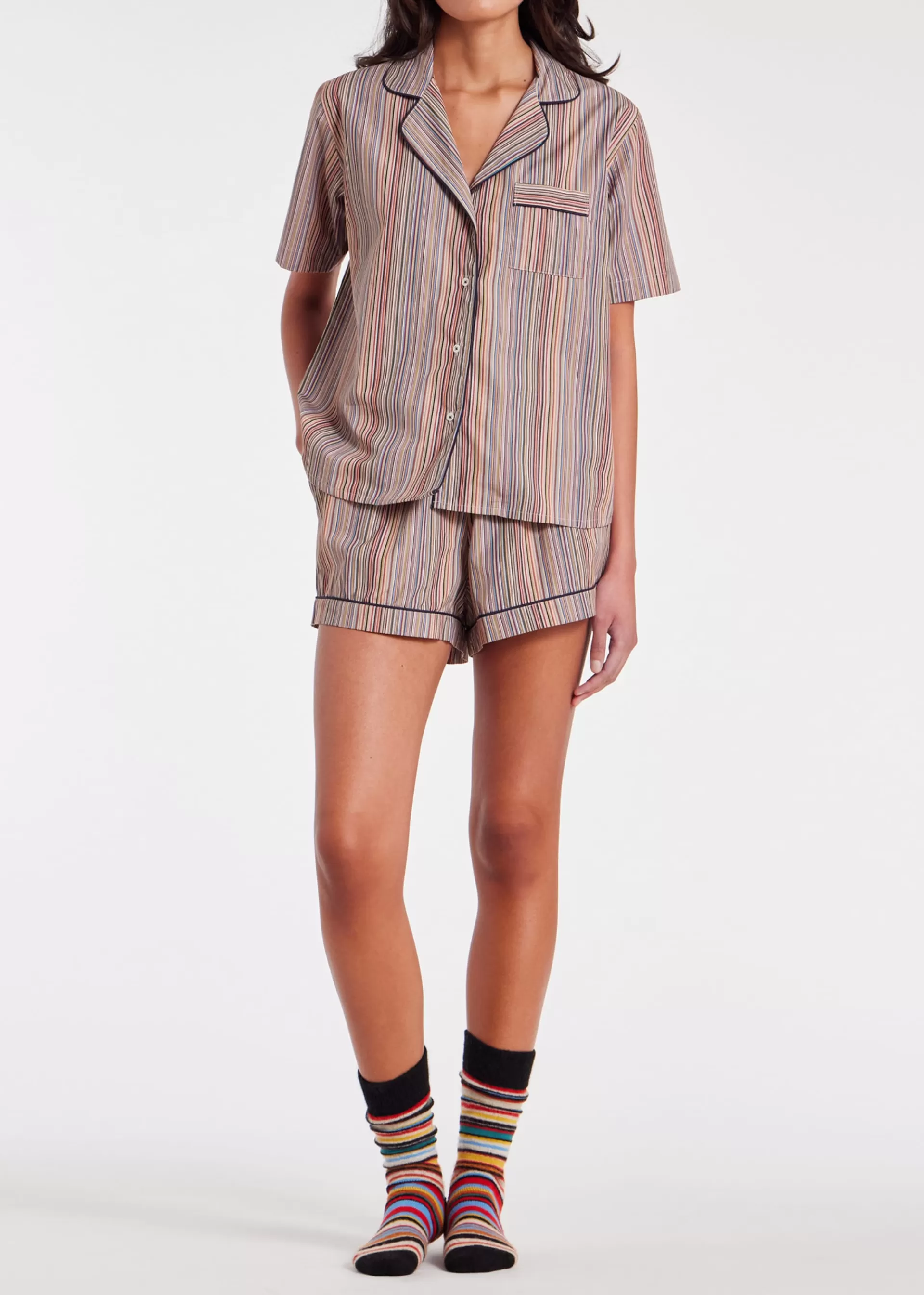 Women's 'Signature Stripe' Short Pyjama Set>Paul Smith Cheap