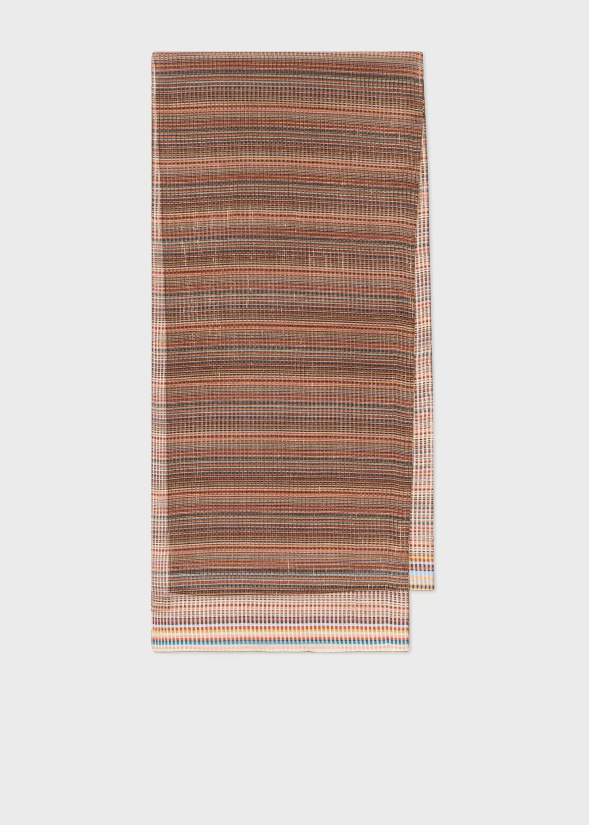 Women's 'Signature Stripe Silk-Blend Scarf>Paul Smith Fashion