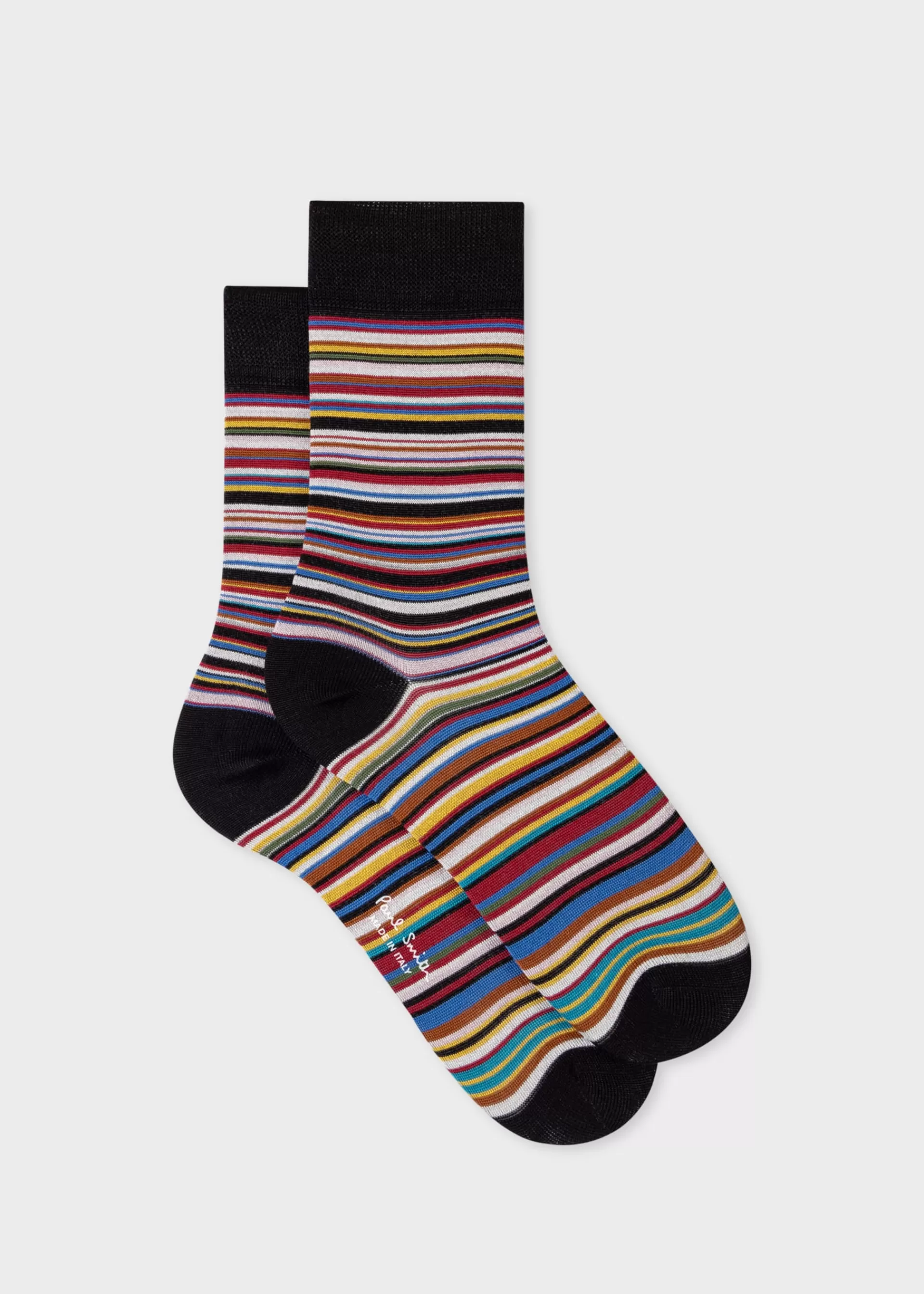 Women's 'Signature Stripe' Silk-Mix Socks>Paul Smith Shop