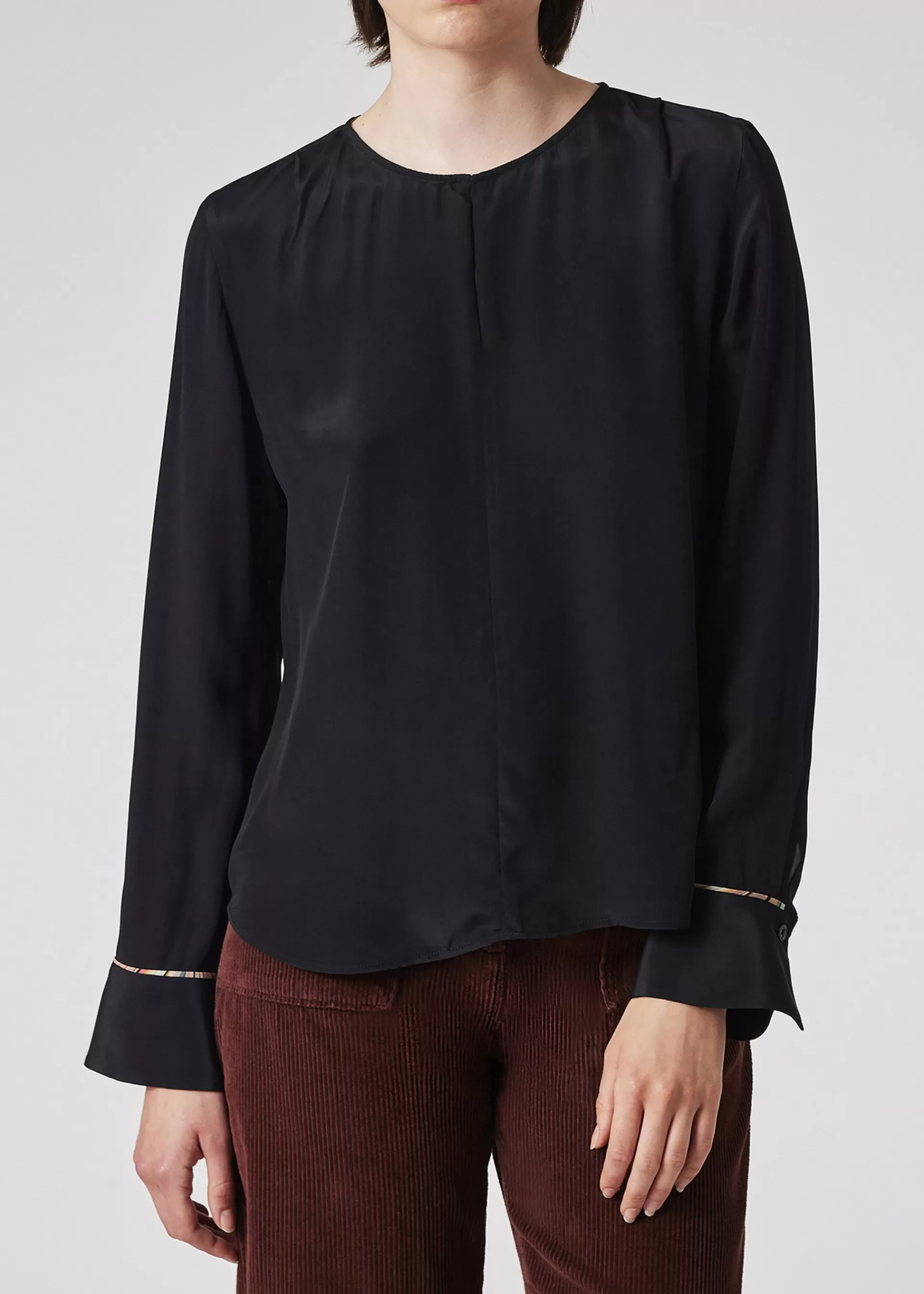 Women's Silk 'Swirl' Blouse>Paul Smith Shop