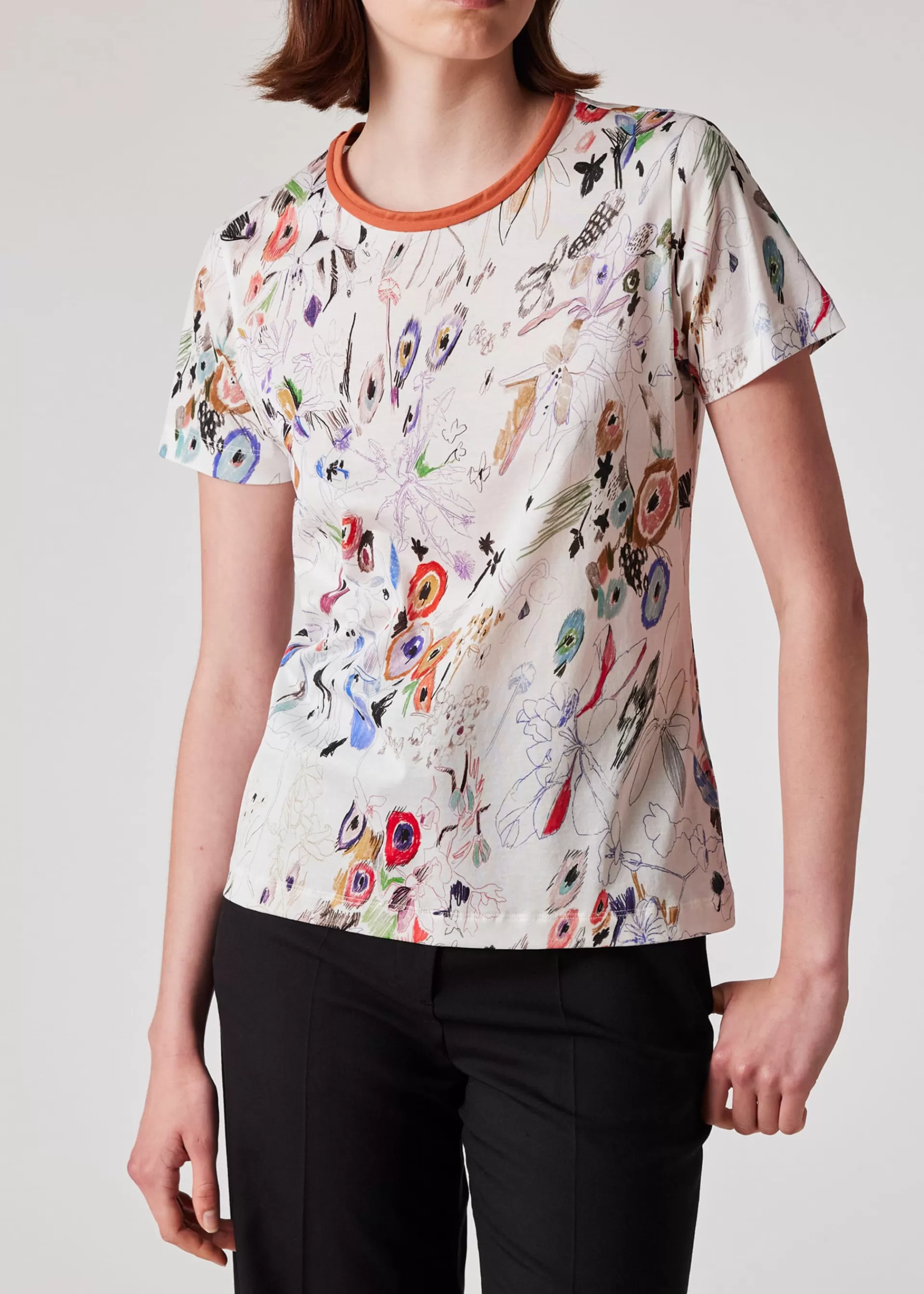 Women's 'Sketchbook Botanical' T-Shirt>Paul Smith Hot