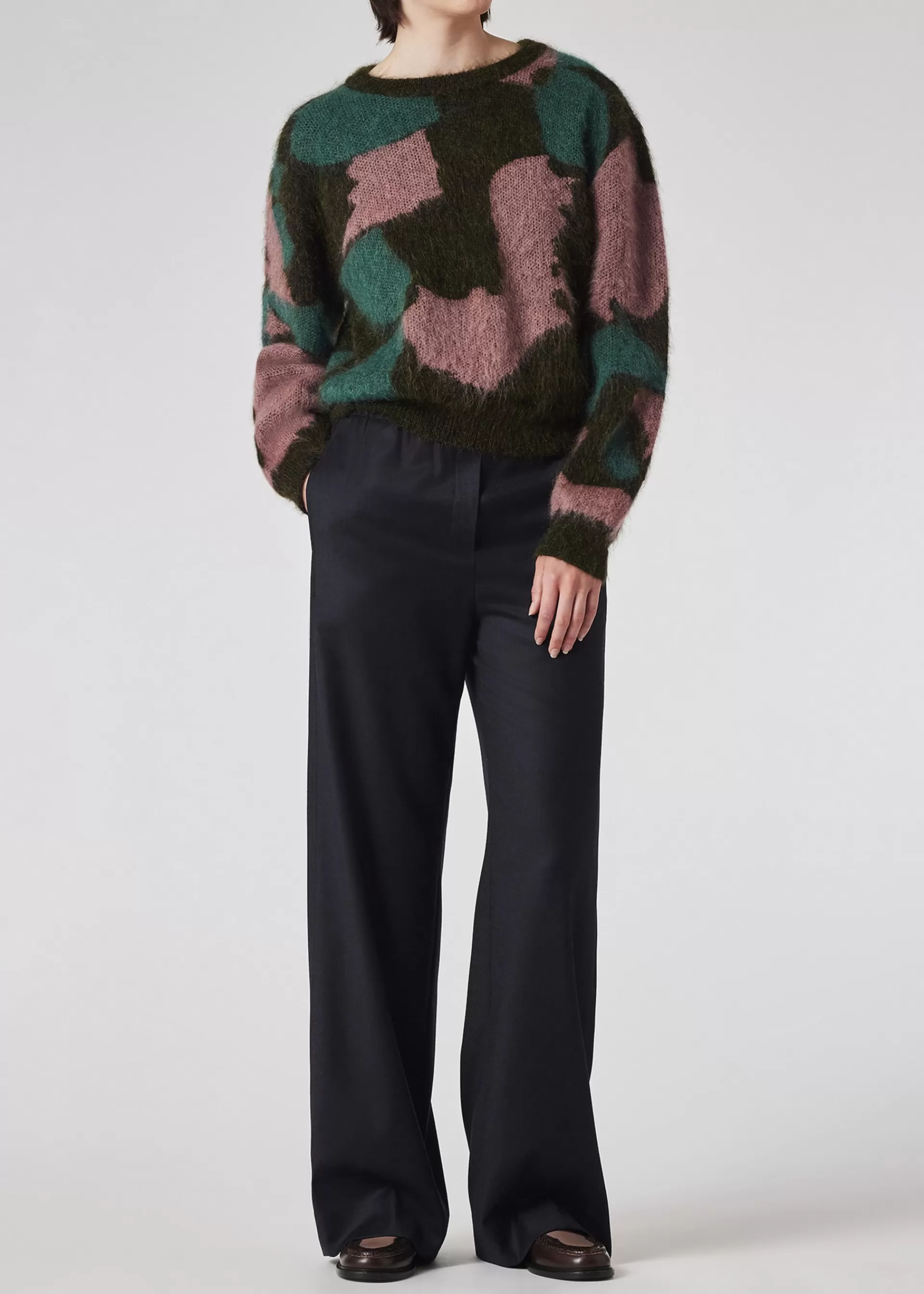 Women's 'Solar Gram' Mohair-Blend Oversized Jumper>Paul Smith Sale